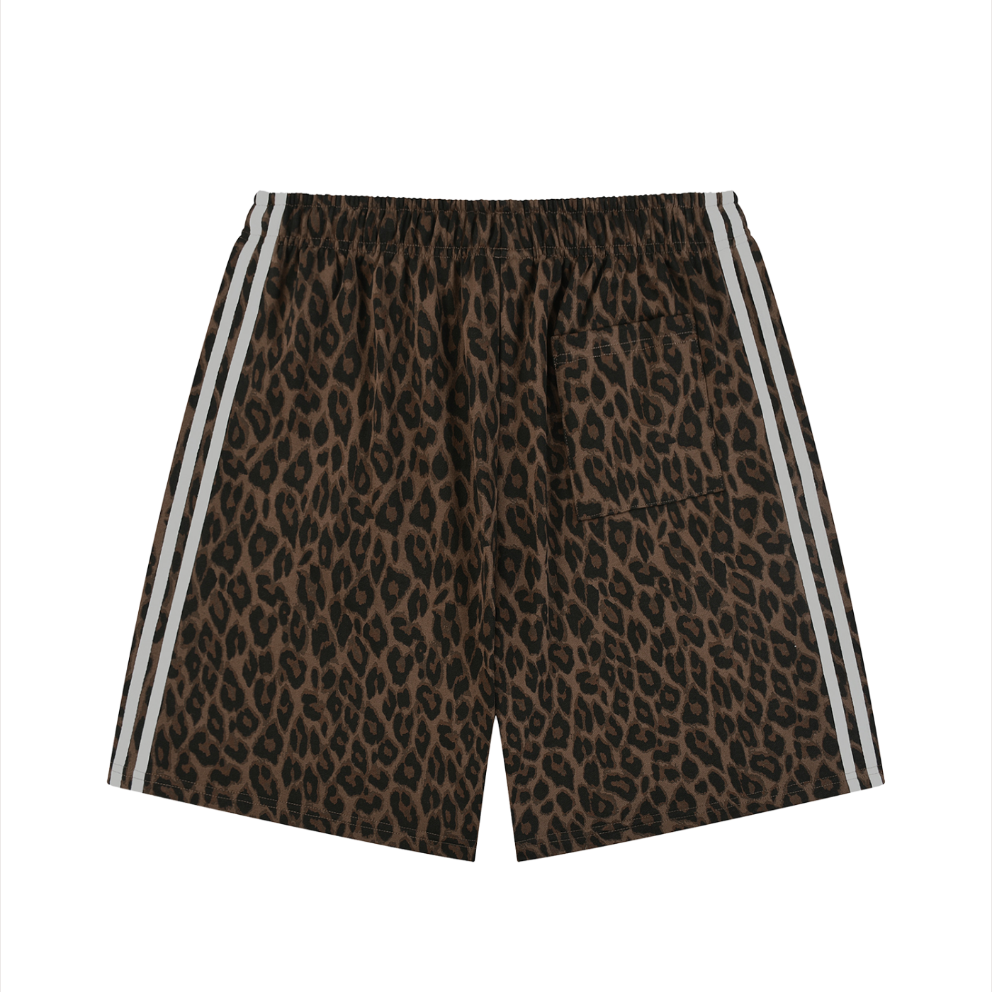 MountainStarGalaxy Unisex Heavyweight Leopard Drawstring Shorts