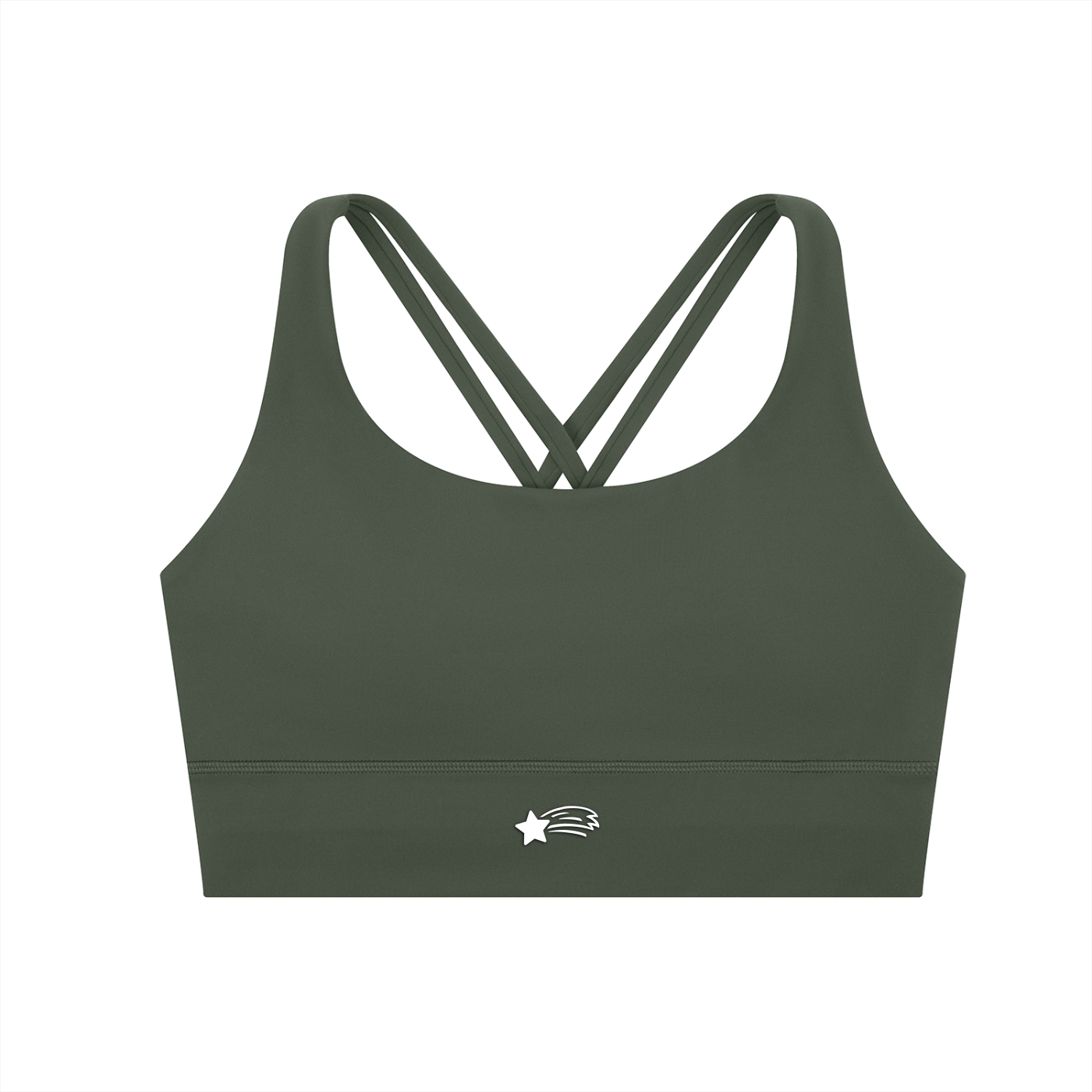 MountainStarGalaxy Women’s Strappy Criss-Cross Sports Bra