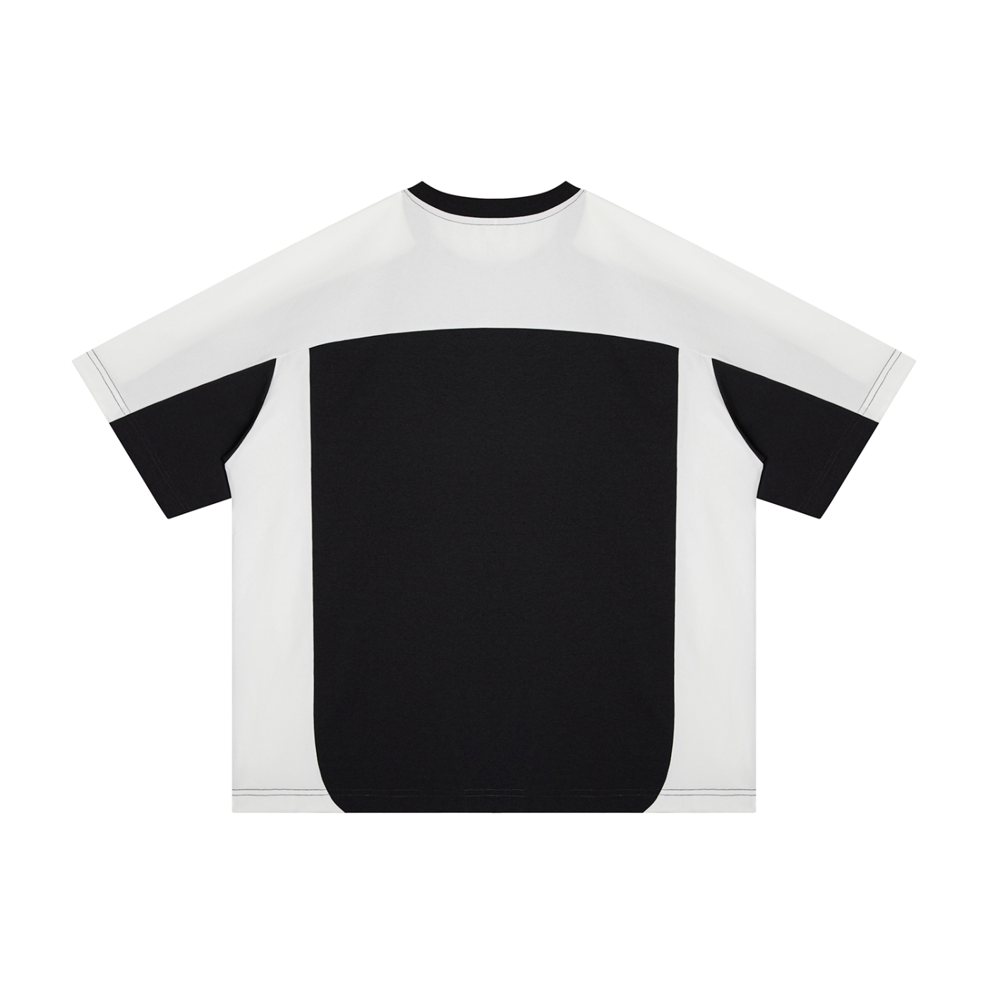MountainStarGalaxy Color Block Loose T-Shirt