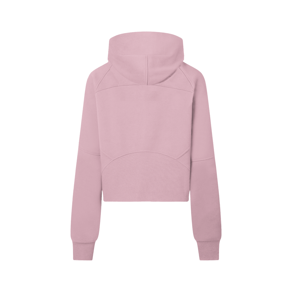 MountainStarGalaxy Women’s Cropped Half-Zip Fitness Hoodie