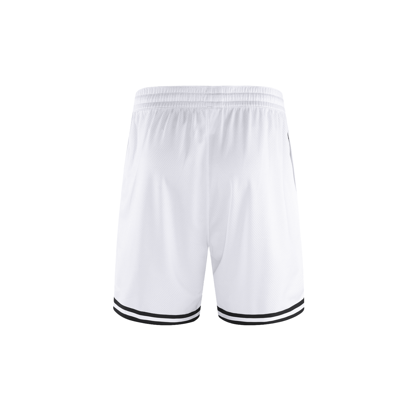 MountainStarGalaxy Men’s Classic Stripe Trim Basketball Shorts Black