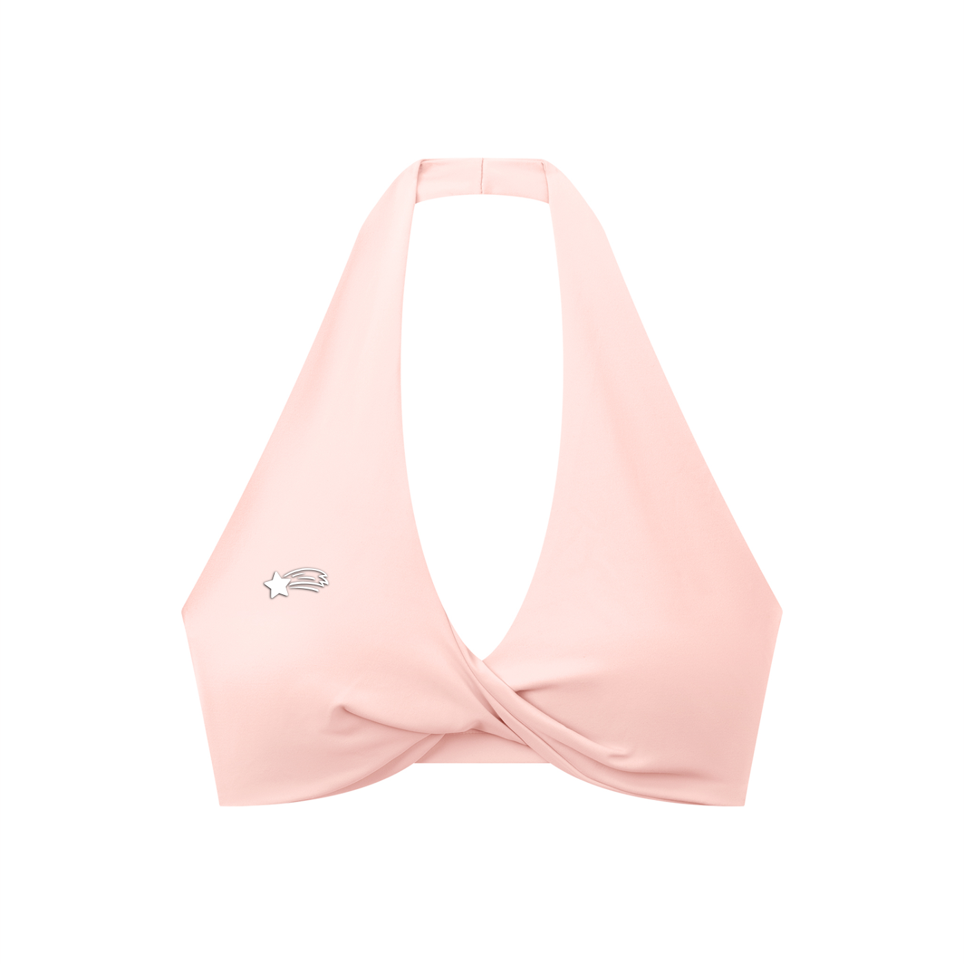 MounyainStarGalaxy Women's Pleated Halter Sports Bra