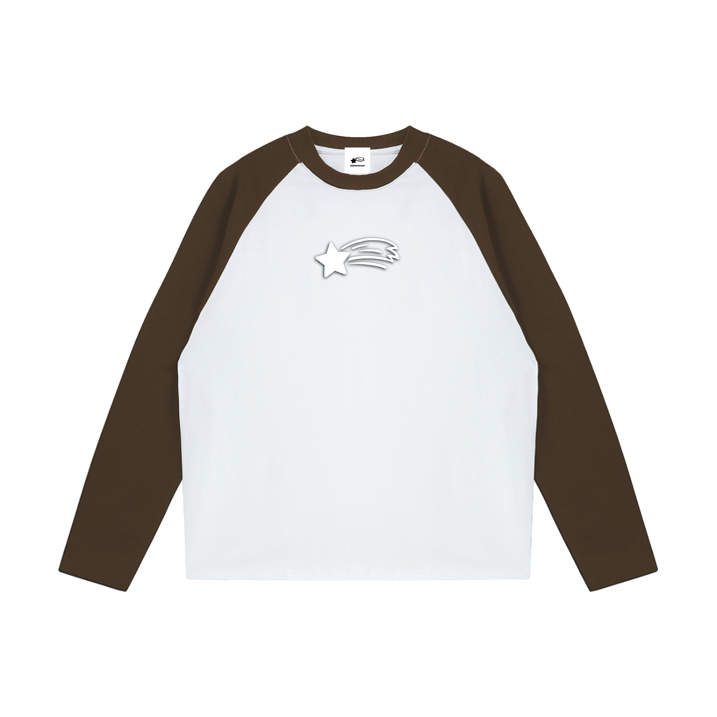 MountainStarGalaxy unisex Color-Blocked Raglan Long-Sleeve T-Shirt