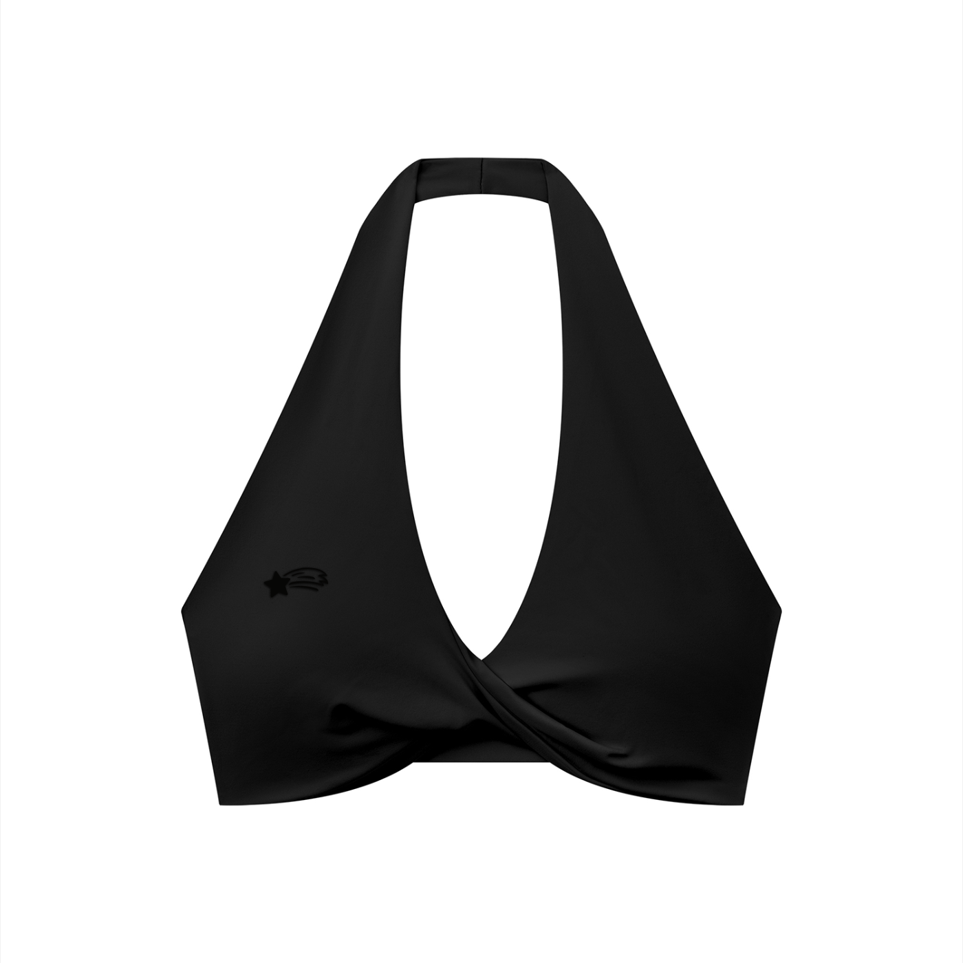 MounyainStarGalaxy Women's Pleated Halter Sports Bra