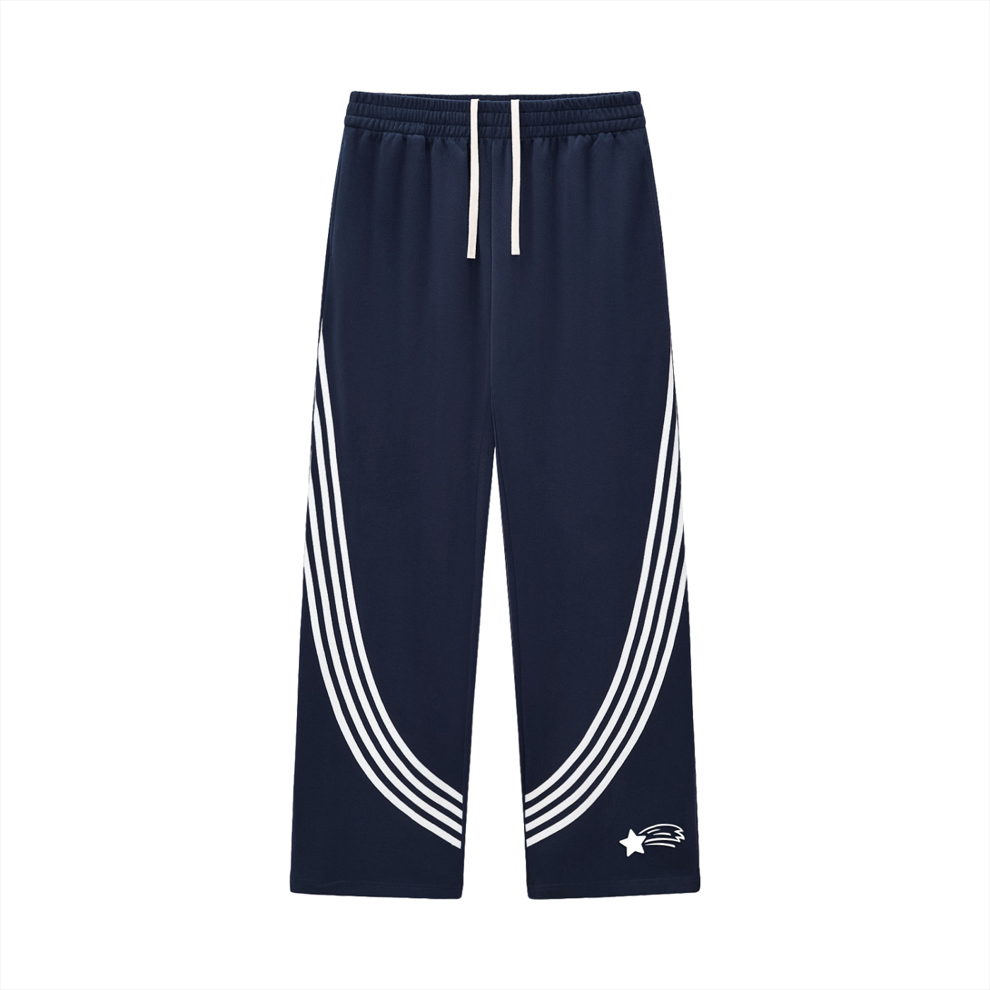 MountainStarGalaxy Curved Stripe Straight Sweatpants