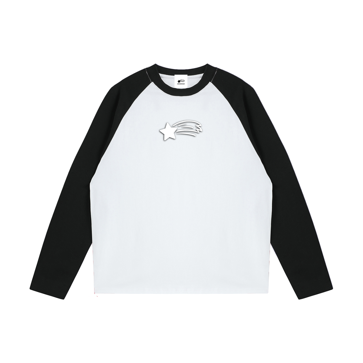 MountainStarGalaxy unisex Color-Blocked Raglan Long-Sleeve T-Shirt