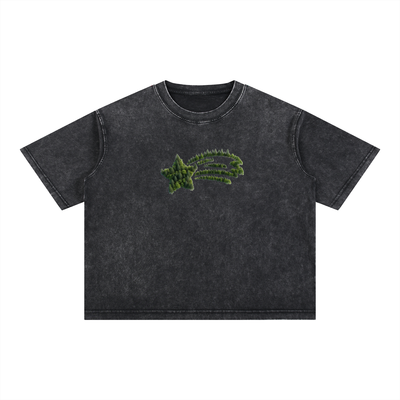 MountainStarGalaxy Mineral Wash Boxy Cotton T-Shirt