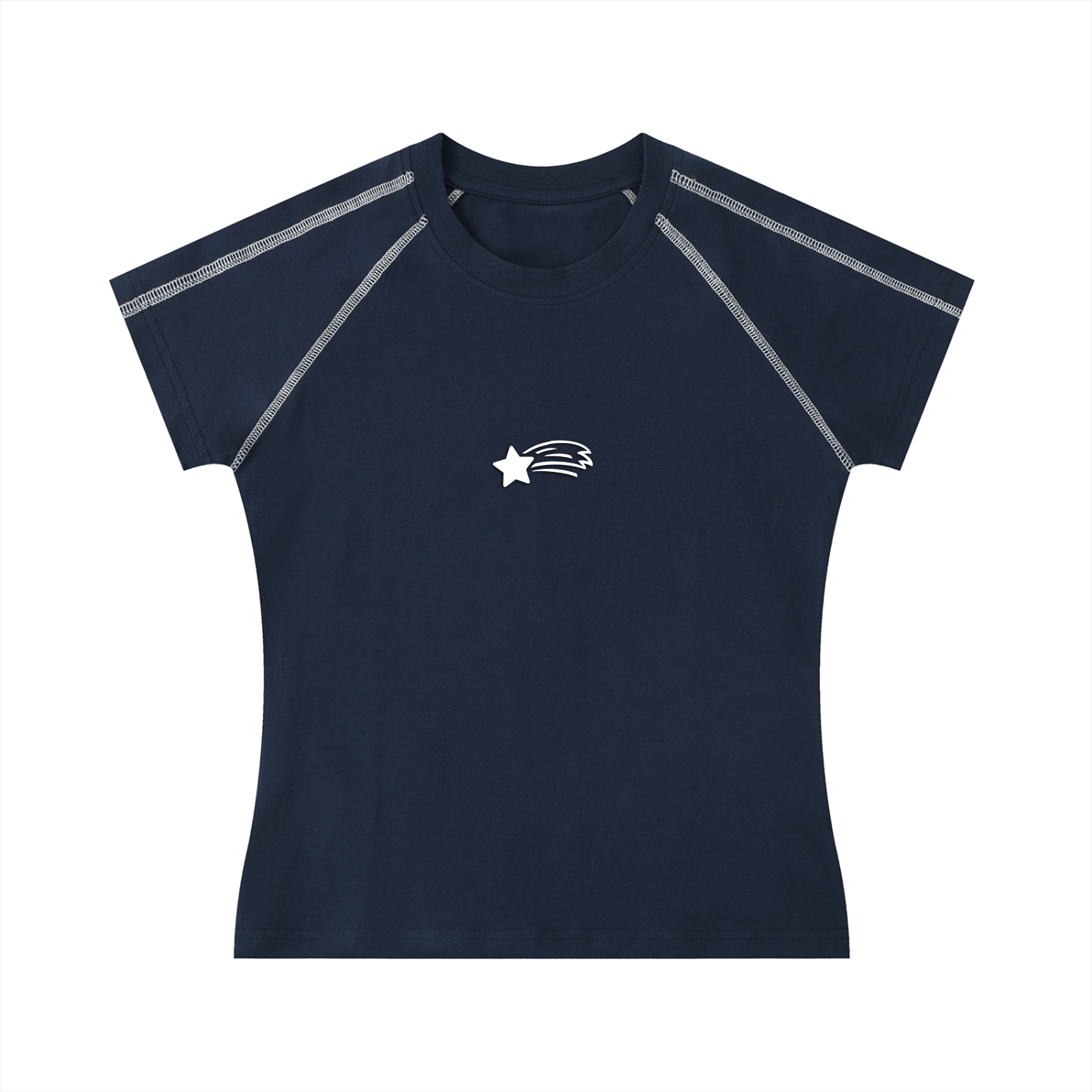 MountainStarGalaxy Women's Contrast Stitch Raglan T-Shirt
