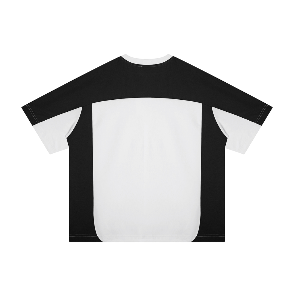 MountainStarGalaxy Color Block Loose T-Shirt