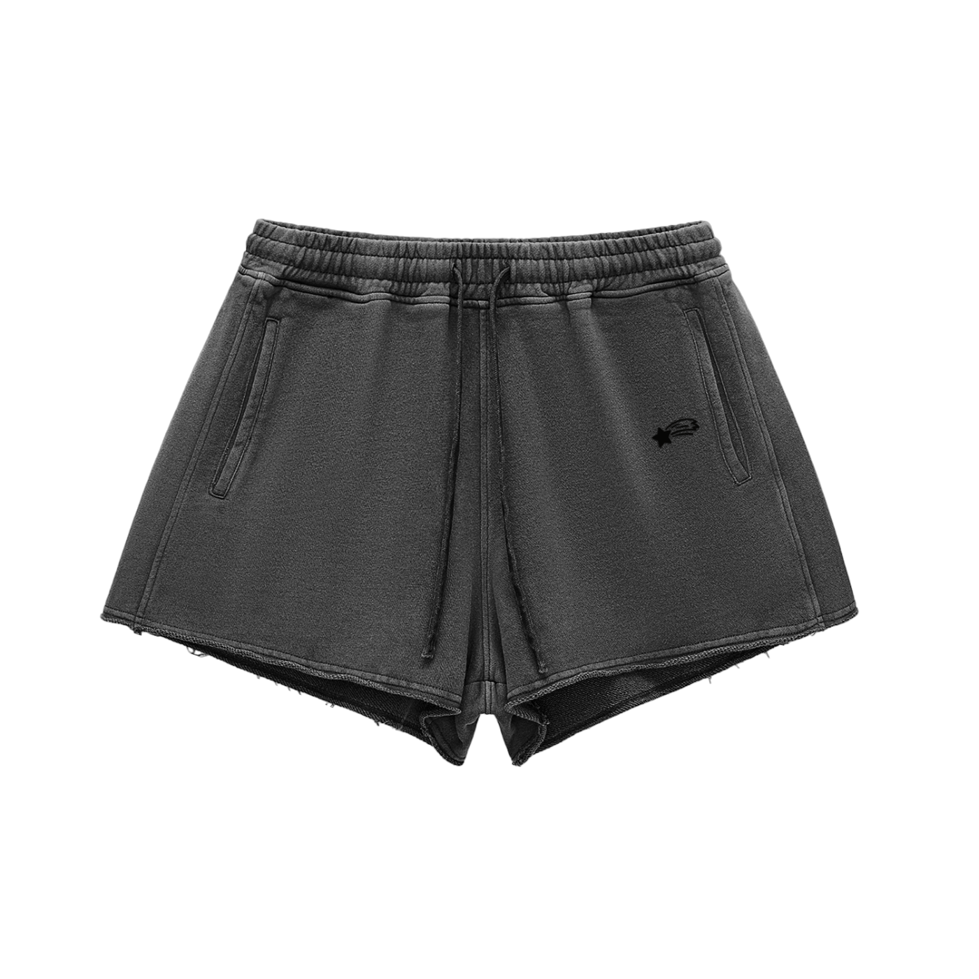 MountainStarGalaxy Women’s Raw Edge Drawstring Shorts
