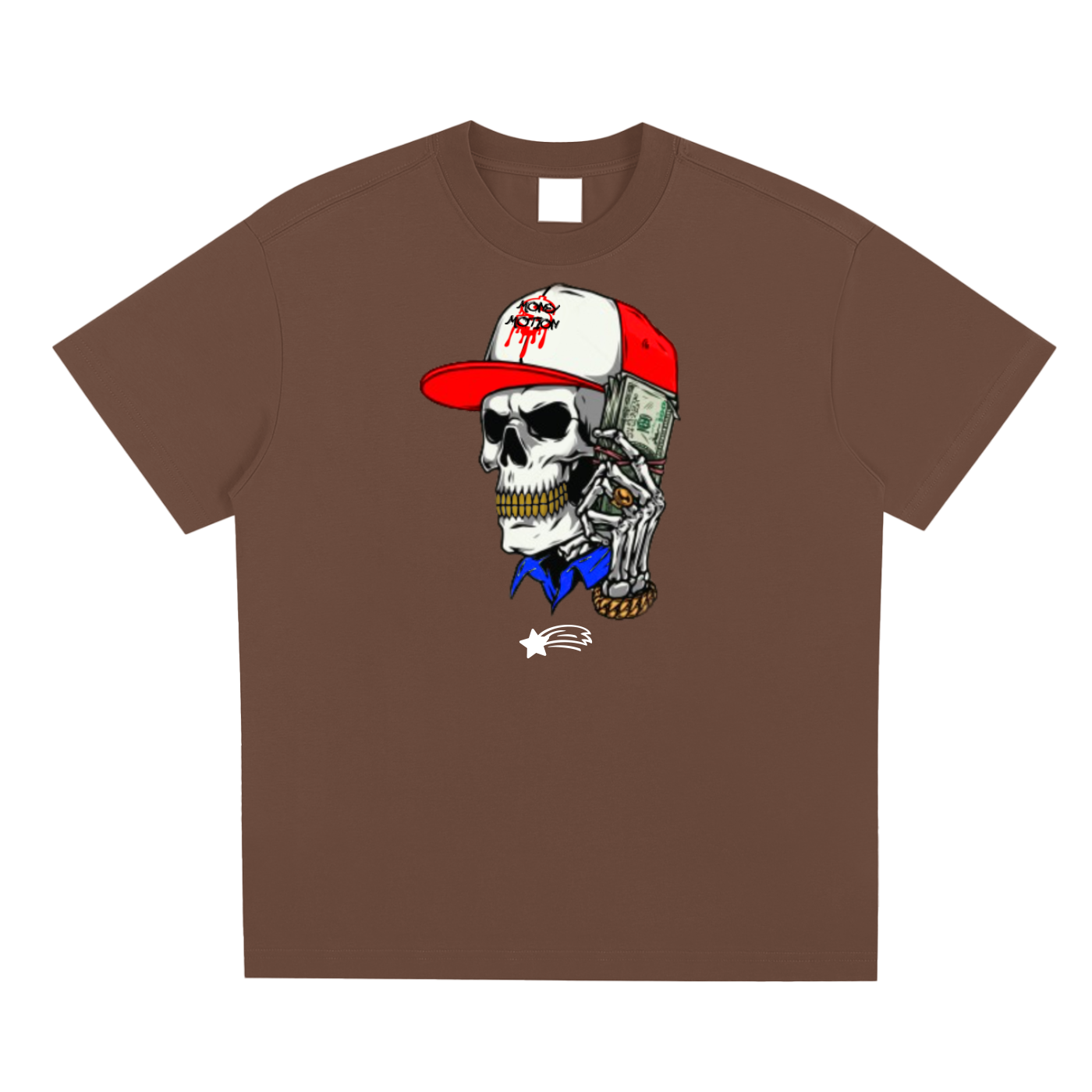 MountainStarGalaxy Unisex Sorona Quick-Dry Cooling Shirt Brown