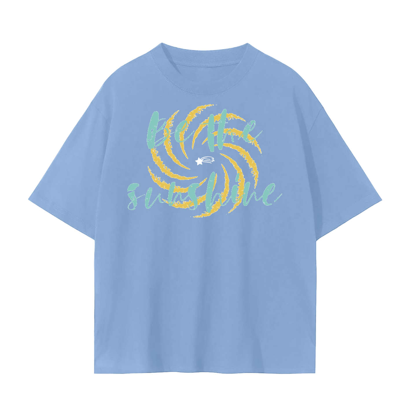 MountainStarGalaxy Unisex Seamless Shirt Sky Blue