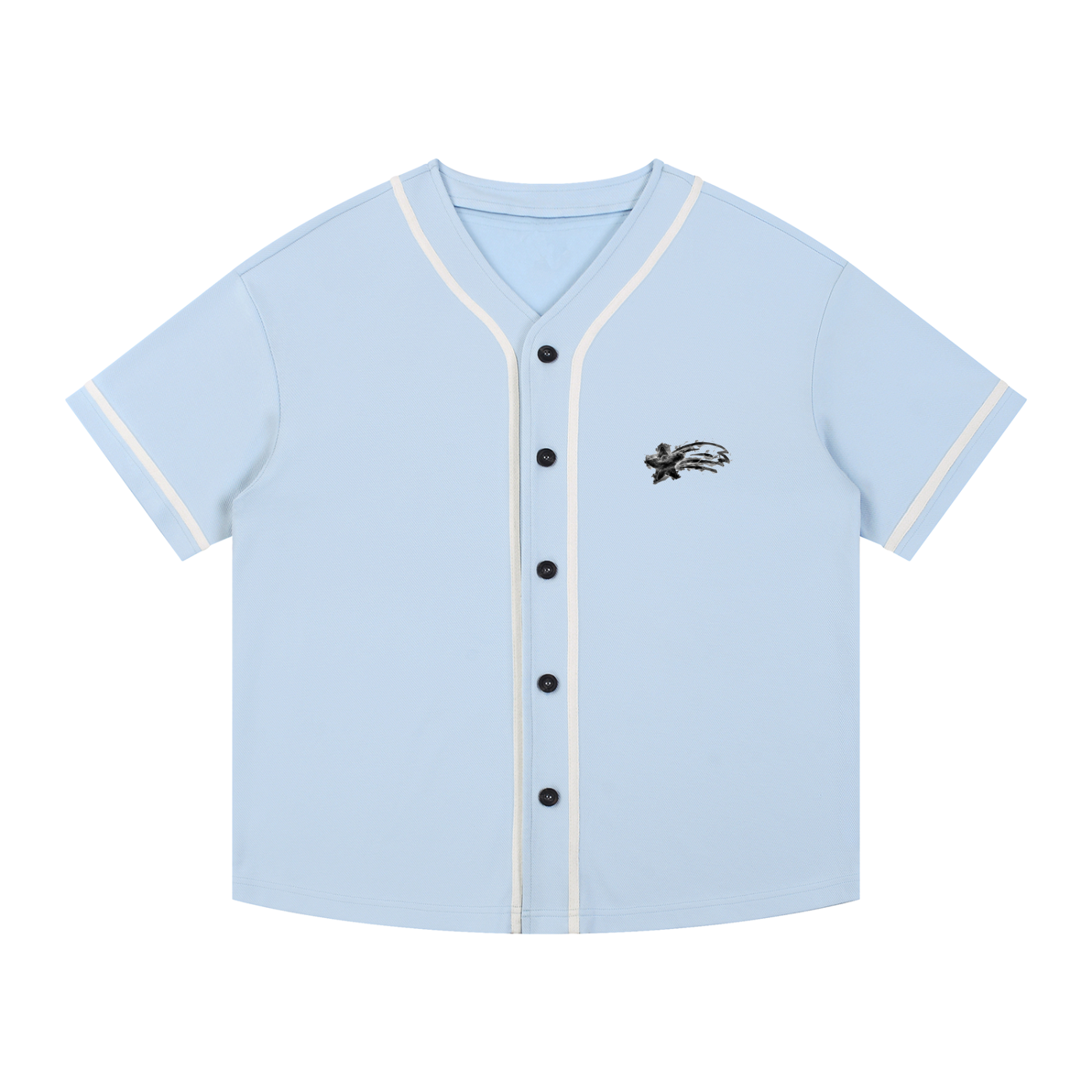 MountainStarGalaxy Contrast Piped Button-Up Jersey