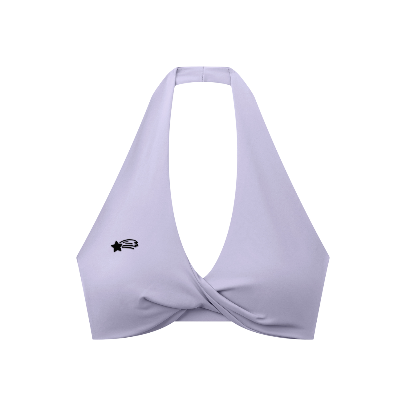 MounyainStarGalaxy Women's Pleated Halter Sports Bra