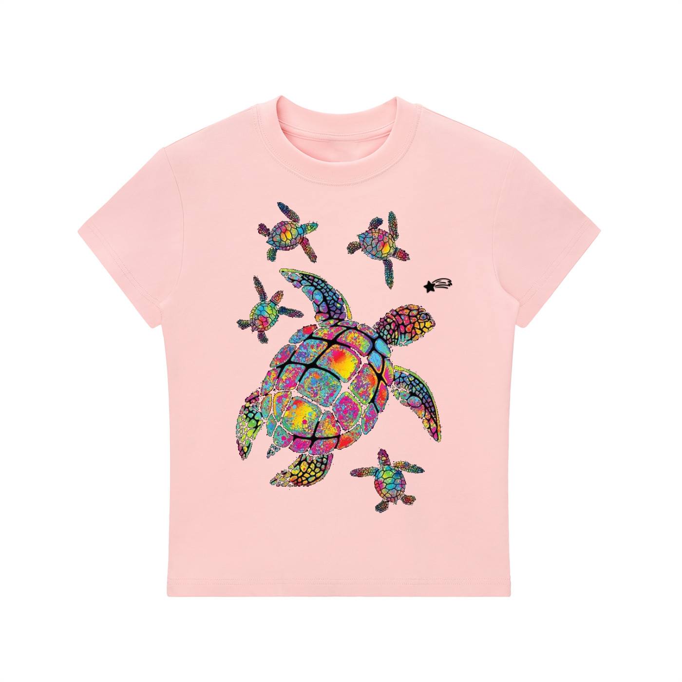 MountainStarGalaxy Women’s Essential Bodycon Crewneck T-Shirt