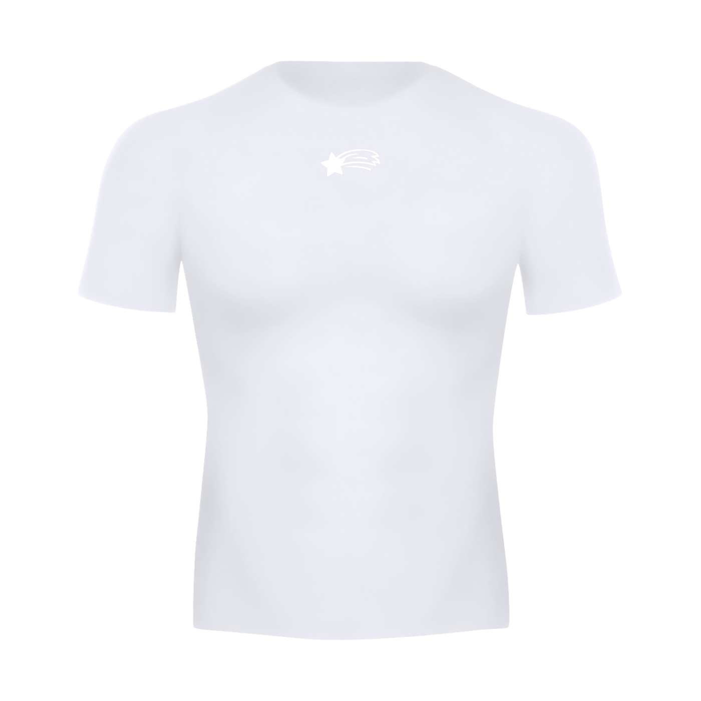 MountainStarGalaxy Men’s Performance Short Sleeve T-Shirt White