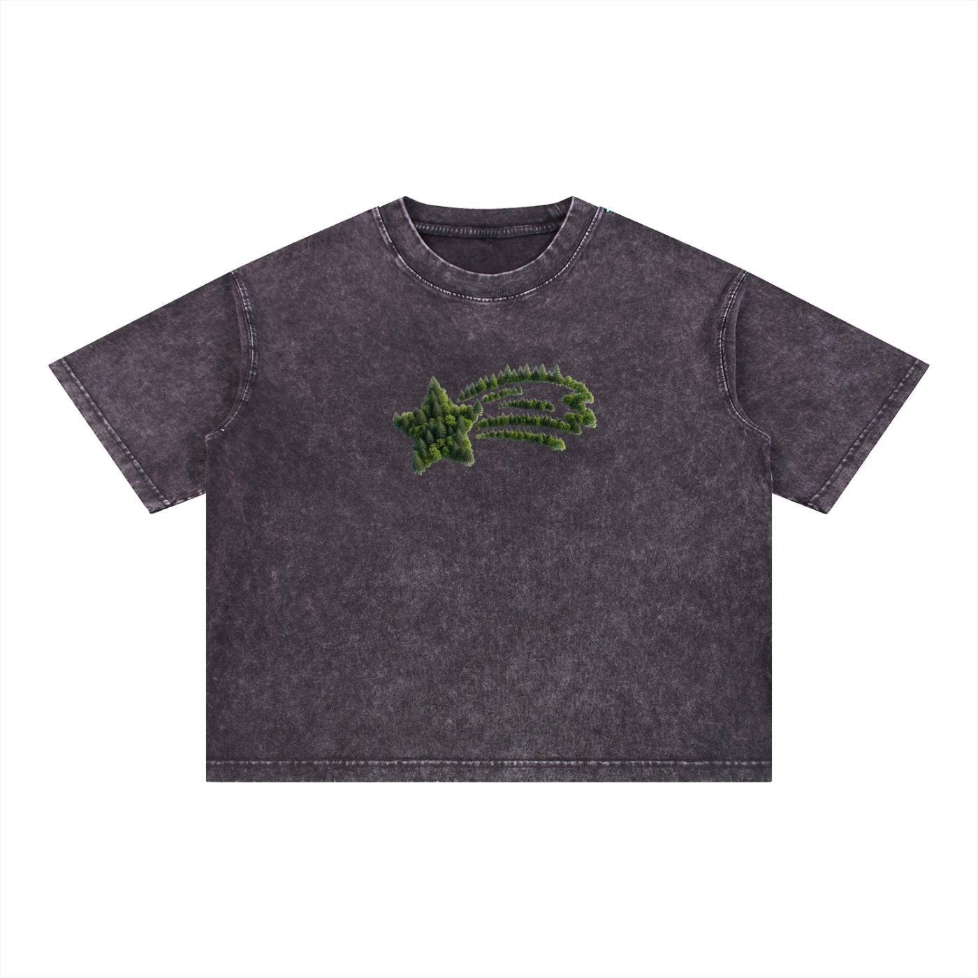 MountainStarGalaxy Mineral Wash Boxy Cotton T-Shirt