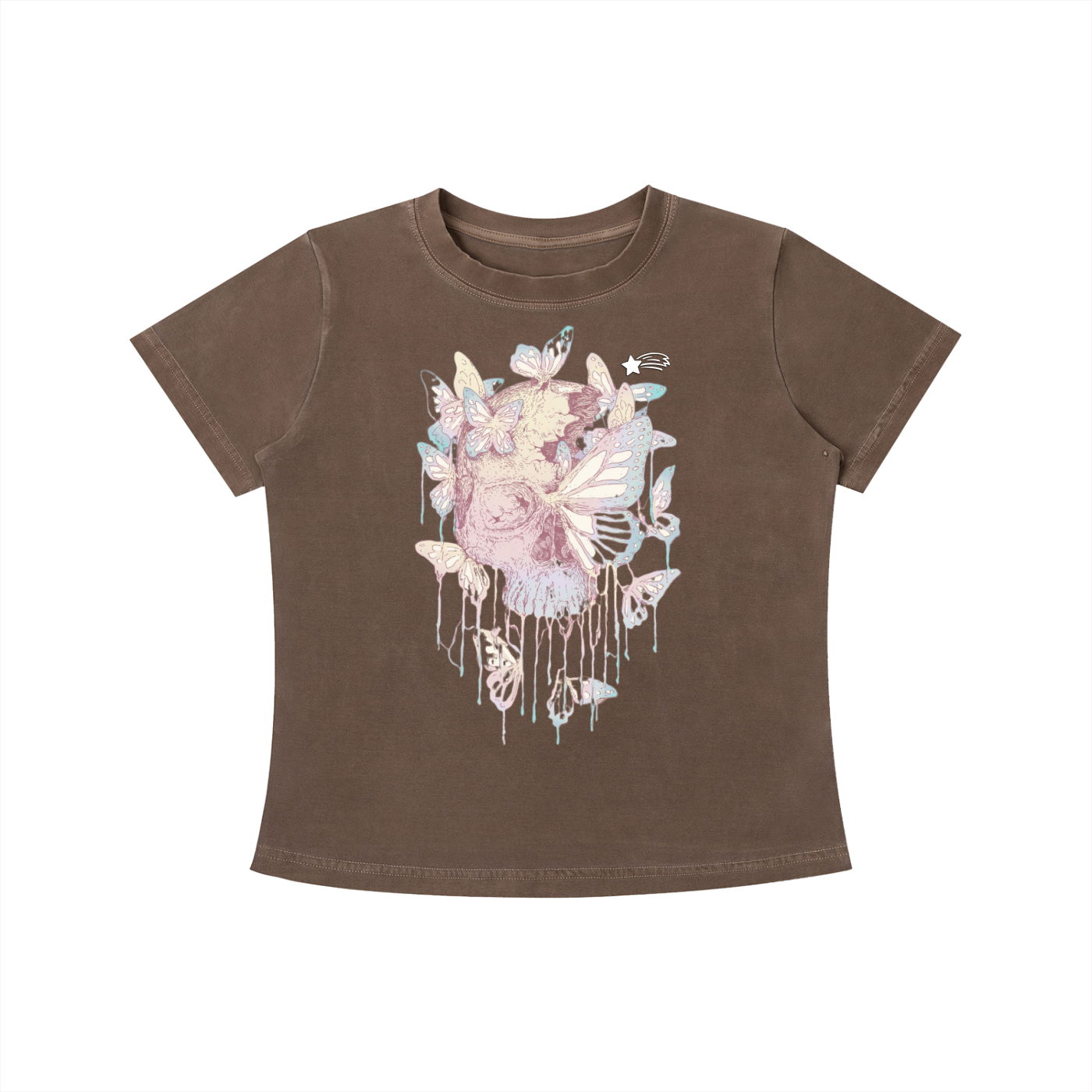 MountainStarGalaxy Women’s Vintage Wash Slim Fit T-shirt