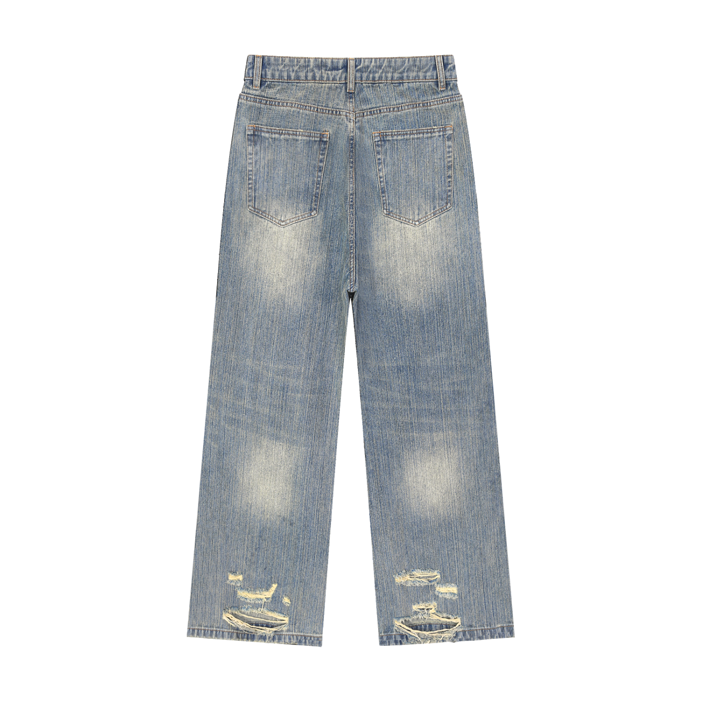 MountainStarGalaxy Vintage Wash Distressed Denim Jeans