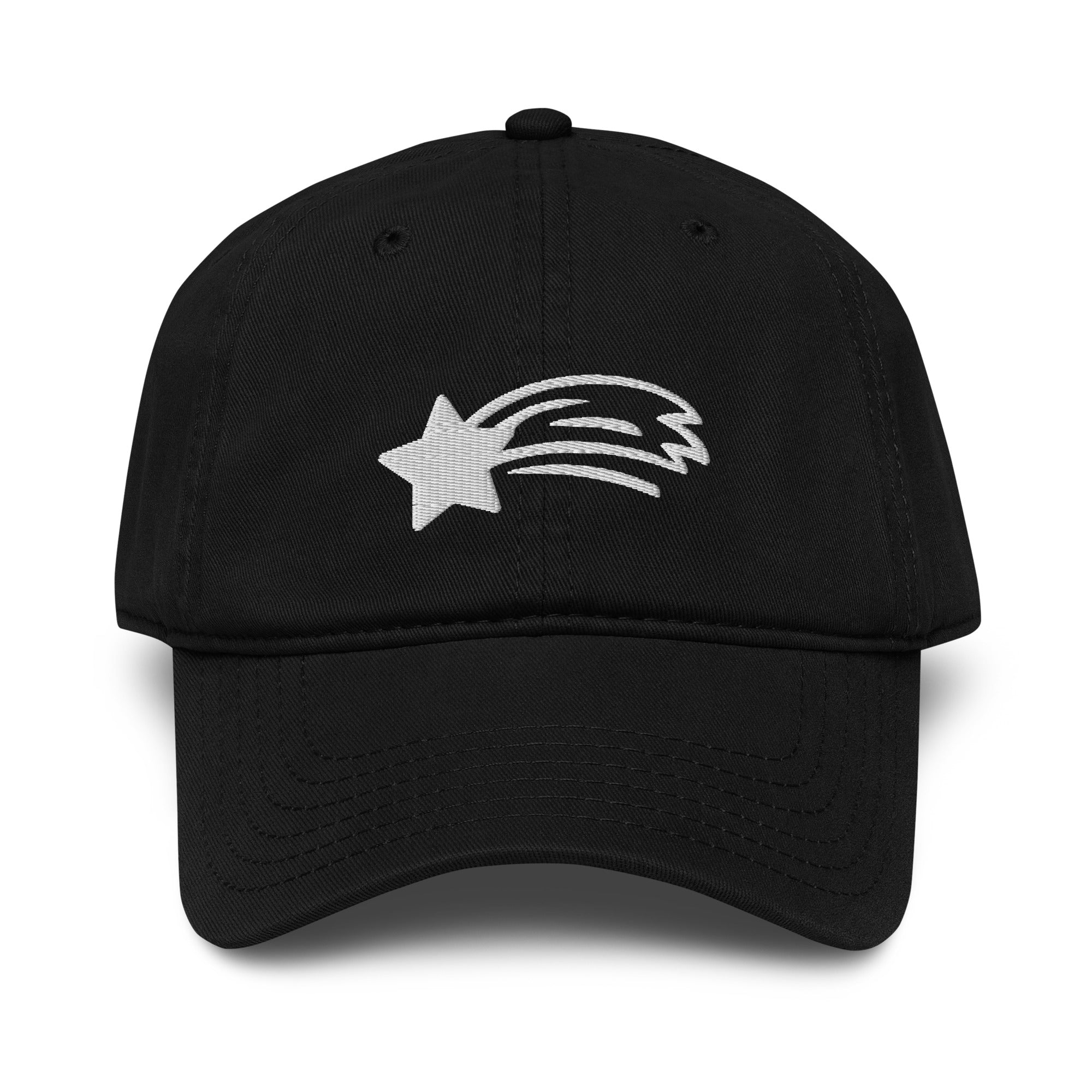 MountainStarGalaxy Garment Washed Baseball Hat Black