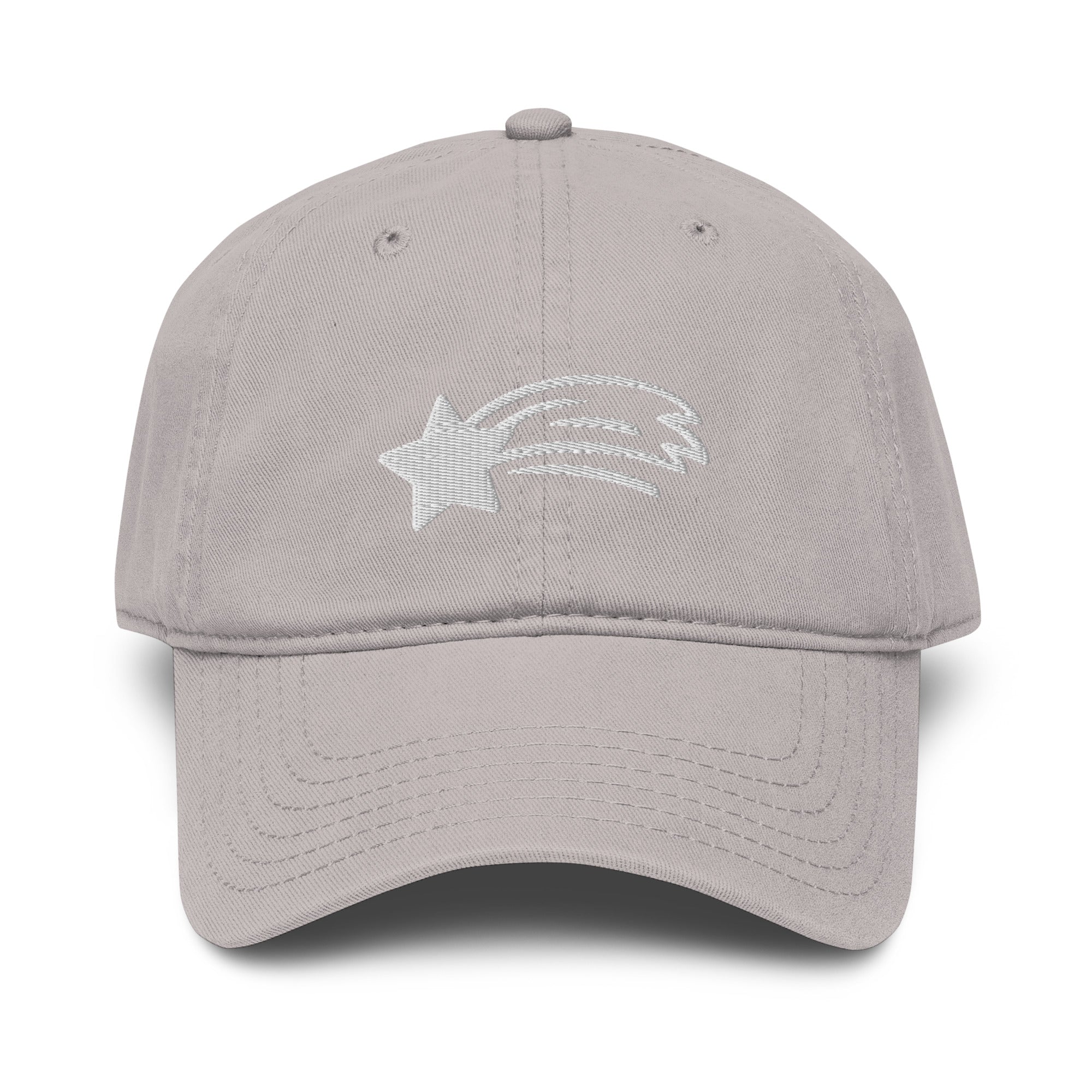 MountainStarGalaxy Garment Washed Baseball Hat Gray