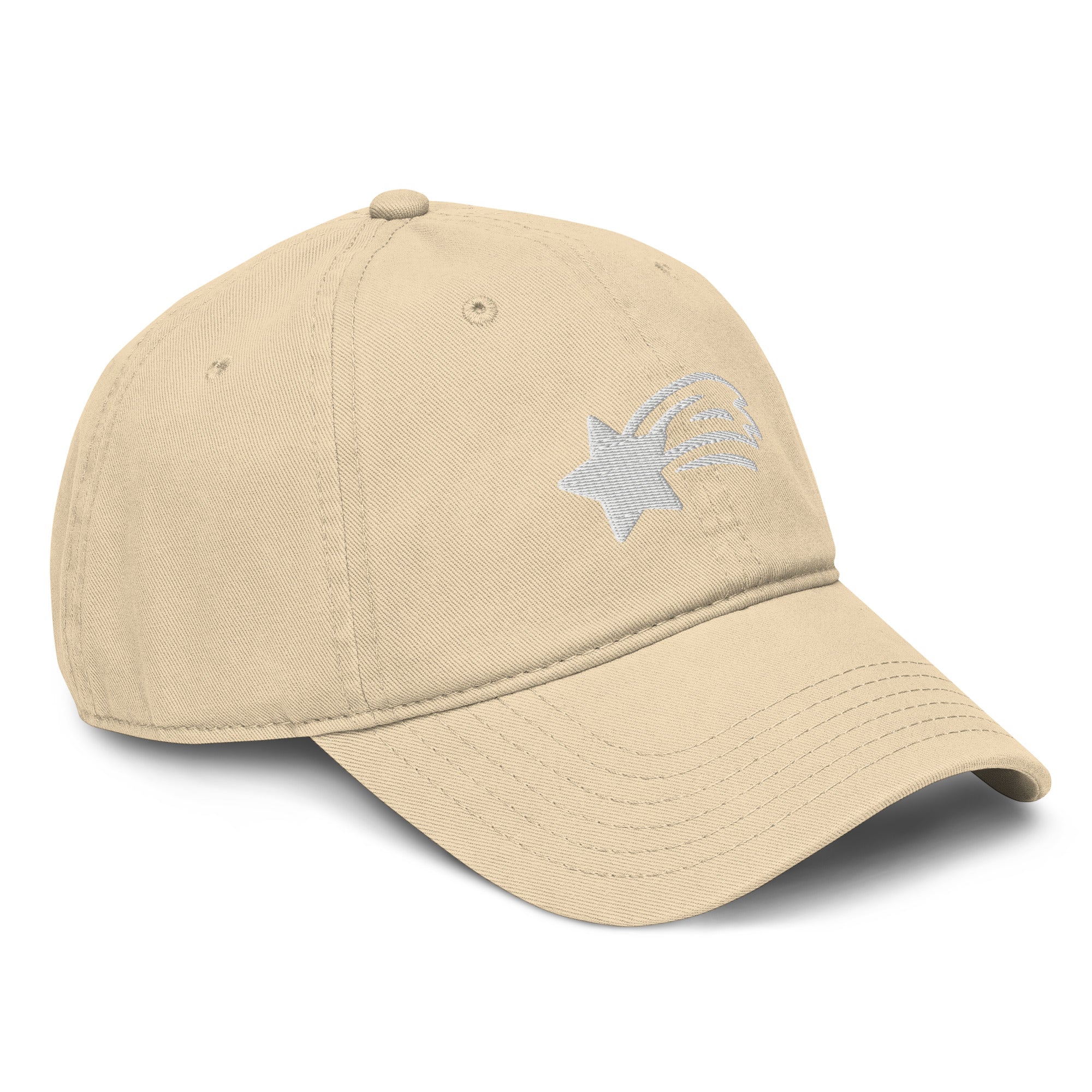 MountainStarGalaxy Garment Washed Baseball Hat Navy Khaki