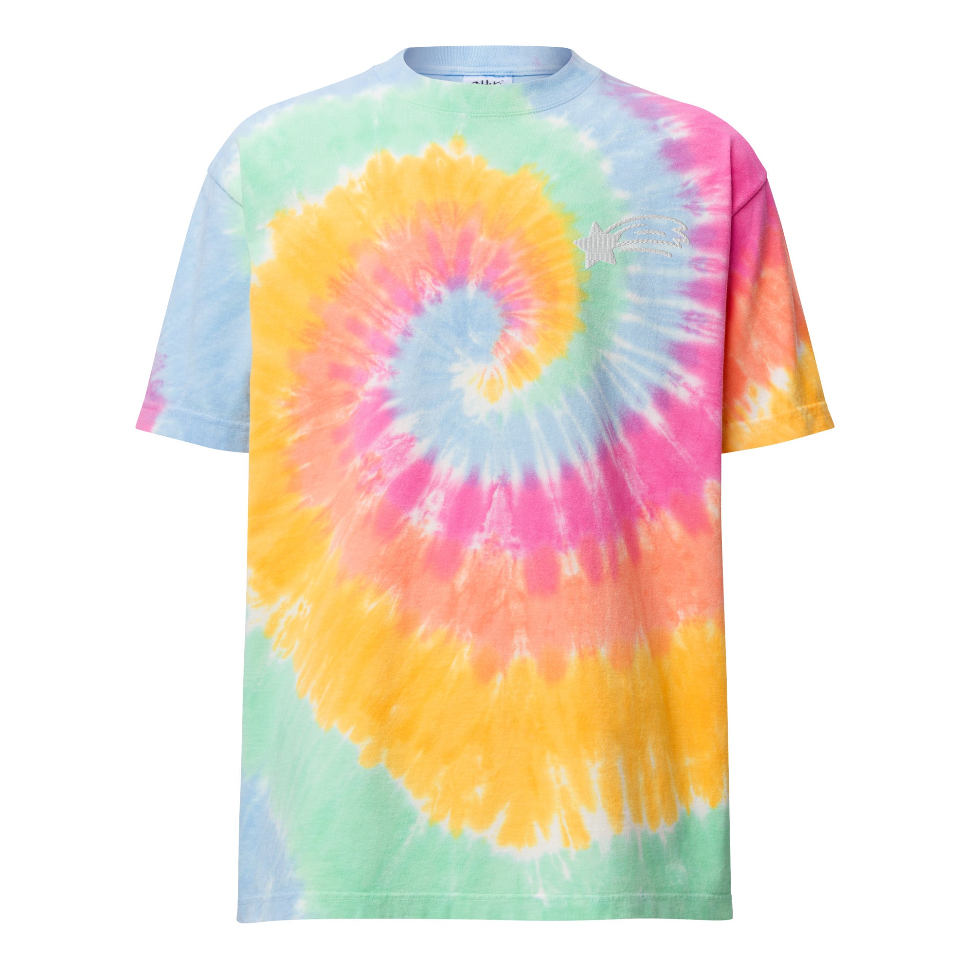 MountainStarGalaxy Unisex Oversized Shirt Sherbet rainbow
