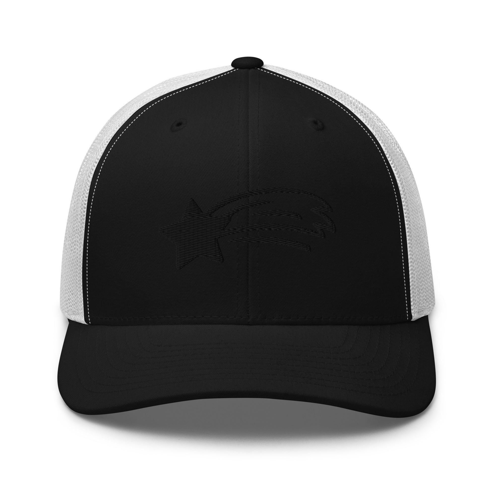 MountainStarGalaxy Trucker Hat Black White