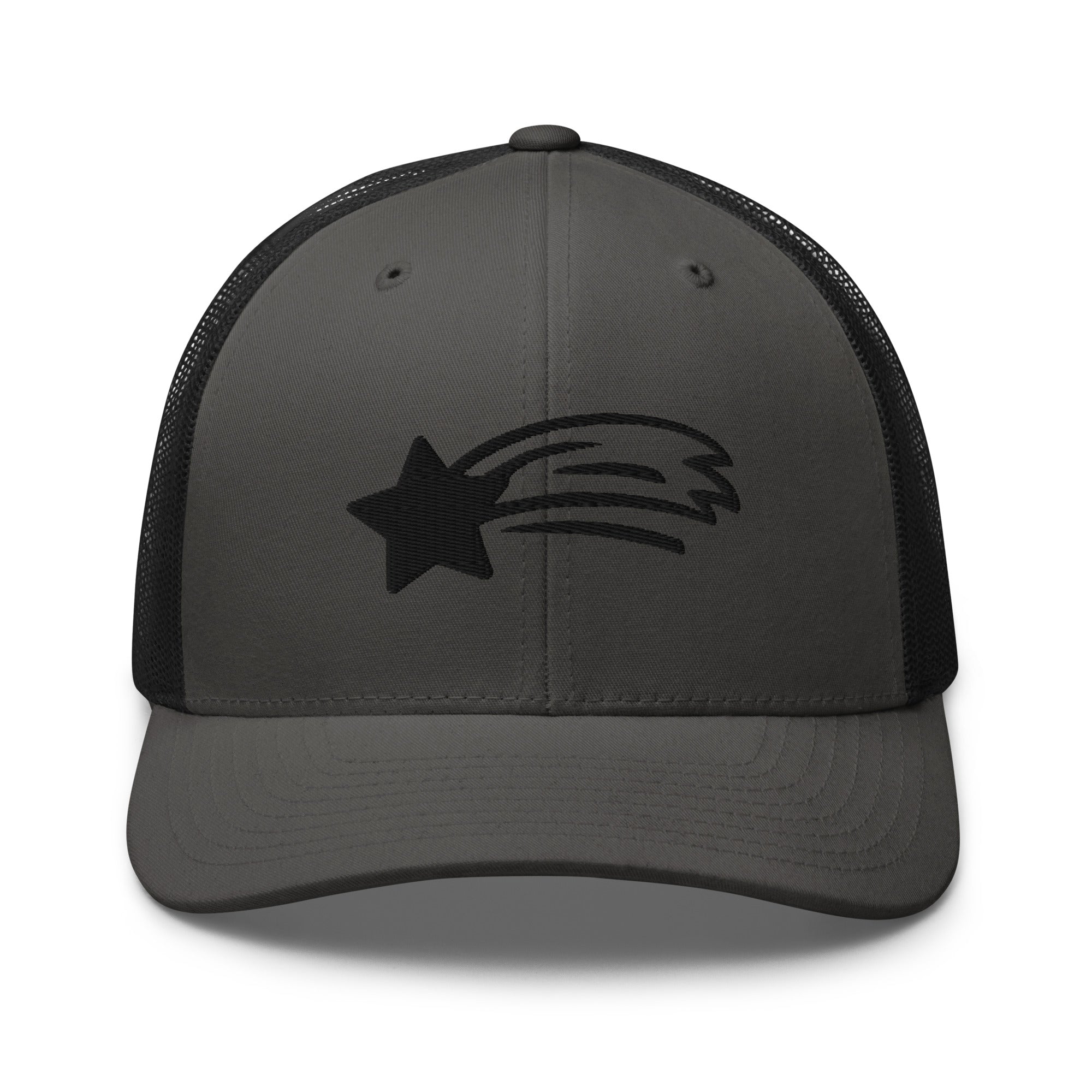 MountainStarGalaxy Trucker Hat Charcoal Black