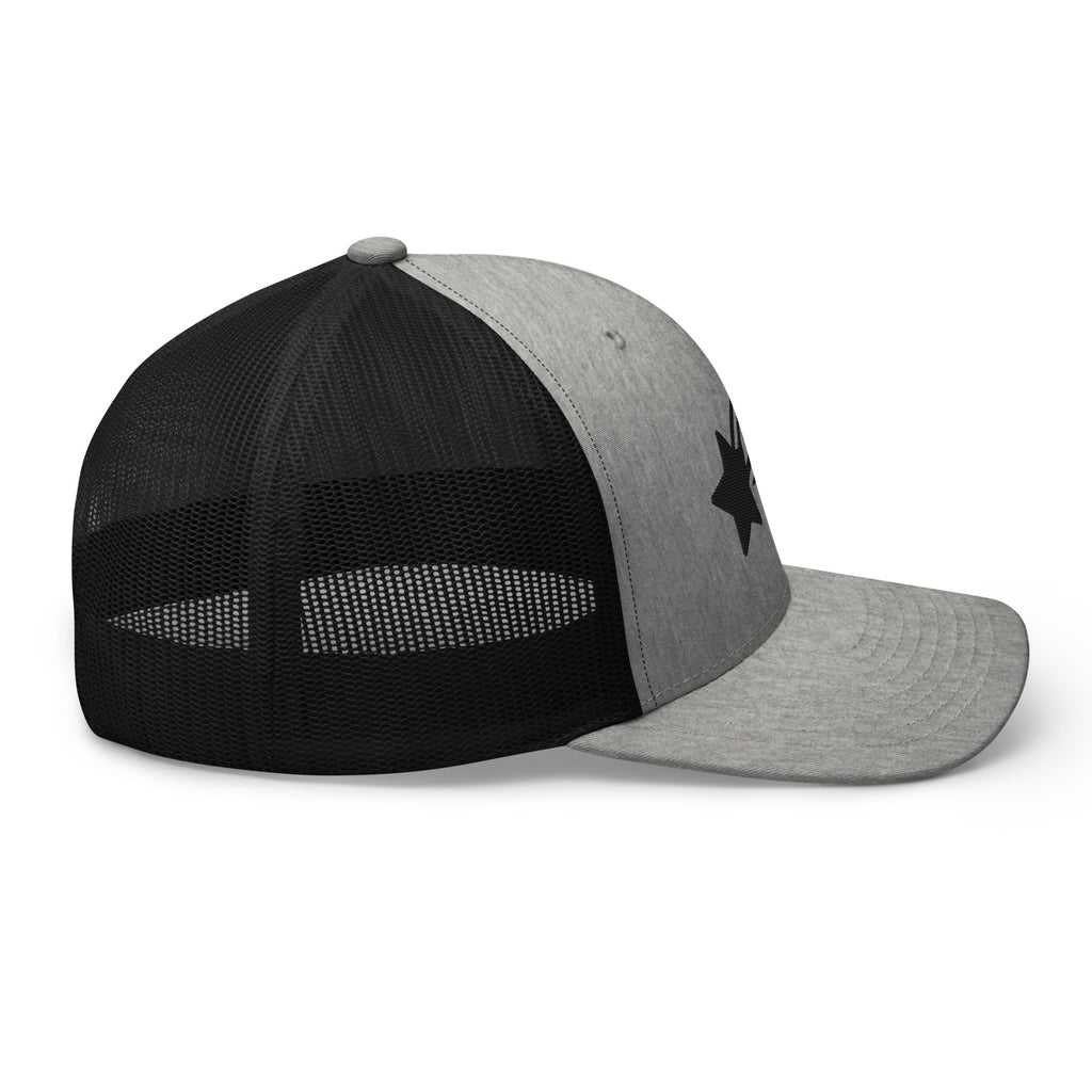 MountainStarGalaxy Trucker Hat White