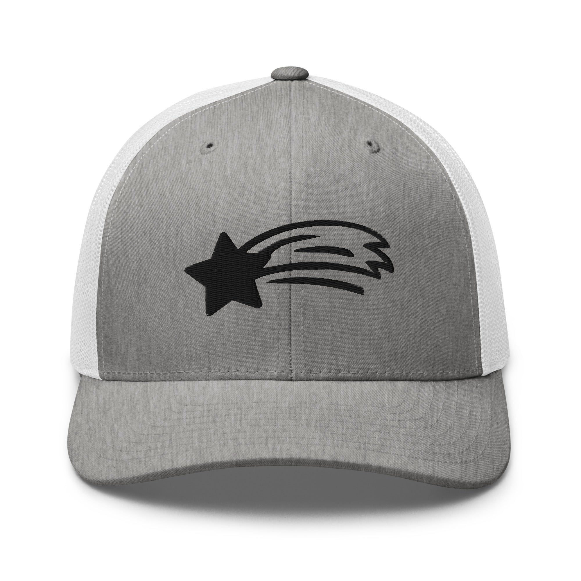 MountainStarGalaxy Trucker Hat Heather Grey White