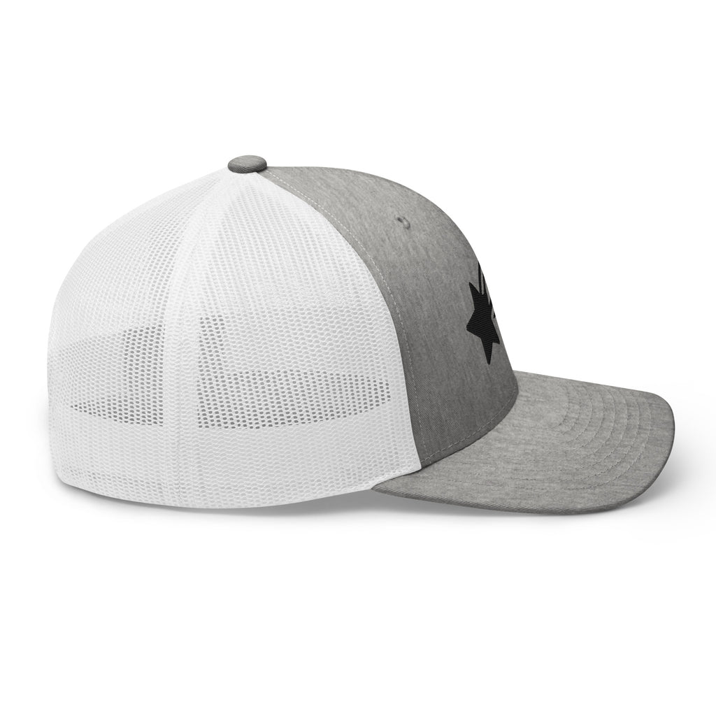 MountainStarGalaxy Trucker Hat White
