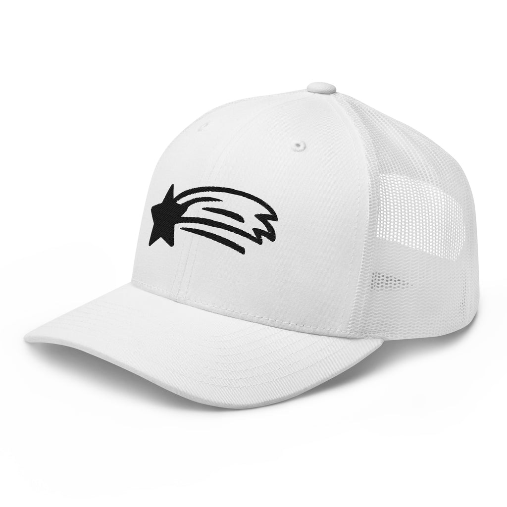 MountainStarGalaxy Trucker Hat White