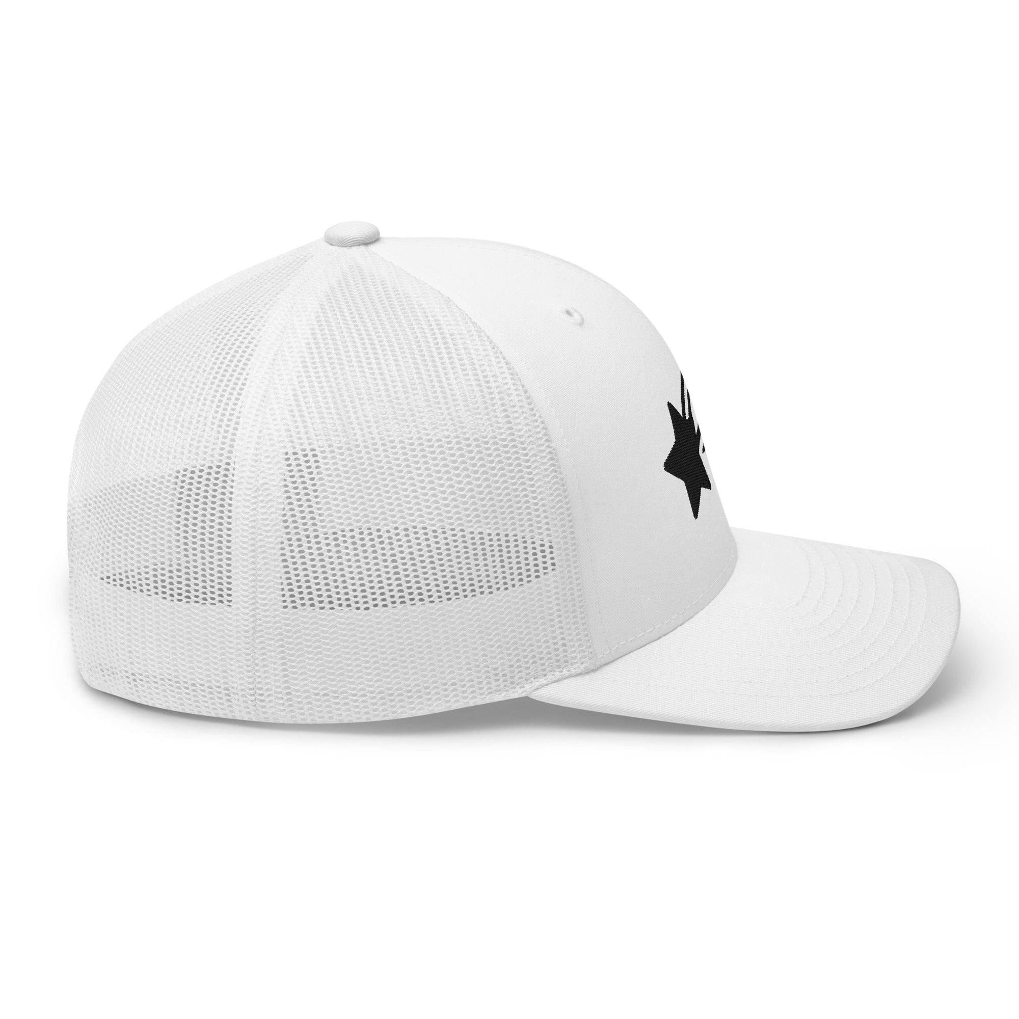 MountainStarGalaxy Trucker Hat White
