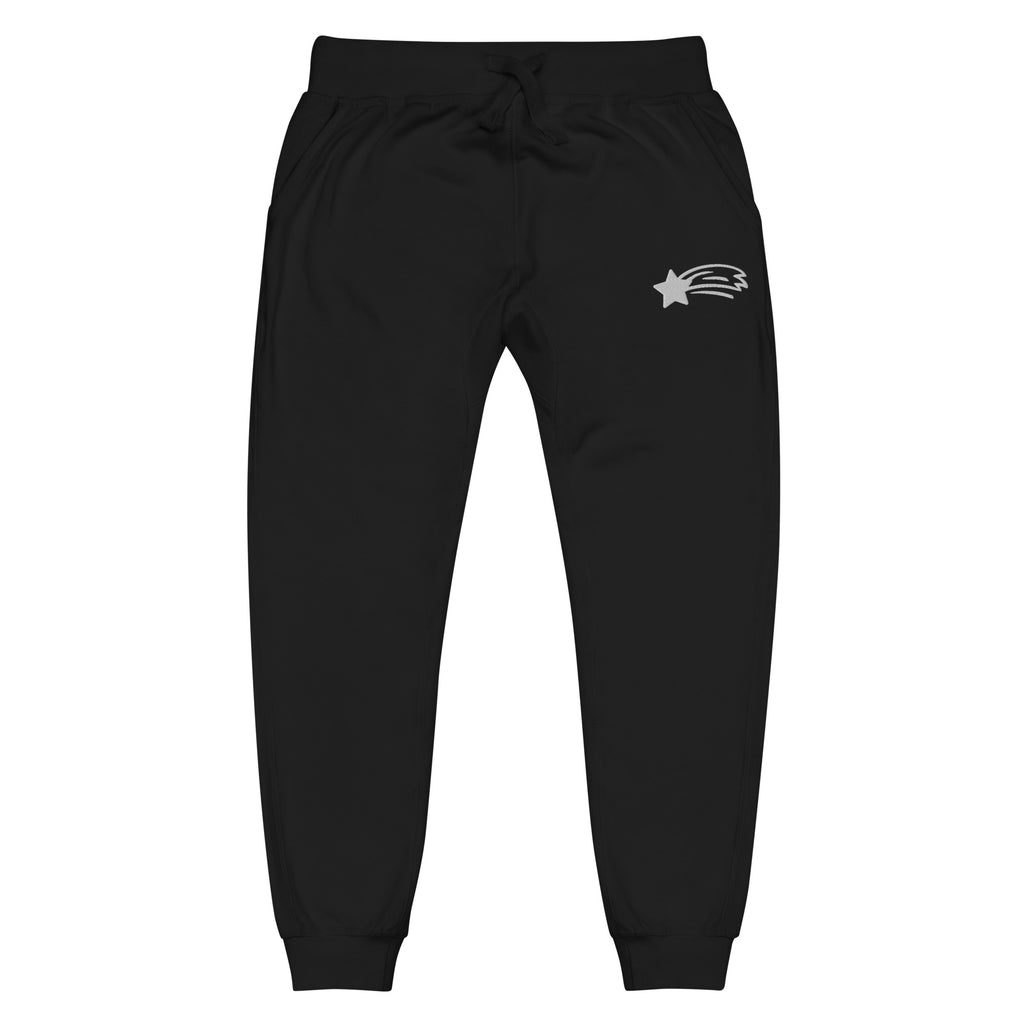 MountainStarGalaxy Unisex Fleece Sweatpants Black