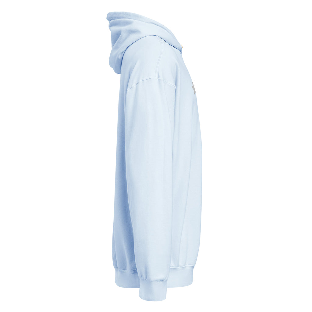 MountainStarGalaxy Unisex Garment-Dyed Lightweight Hoodie White