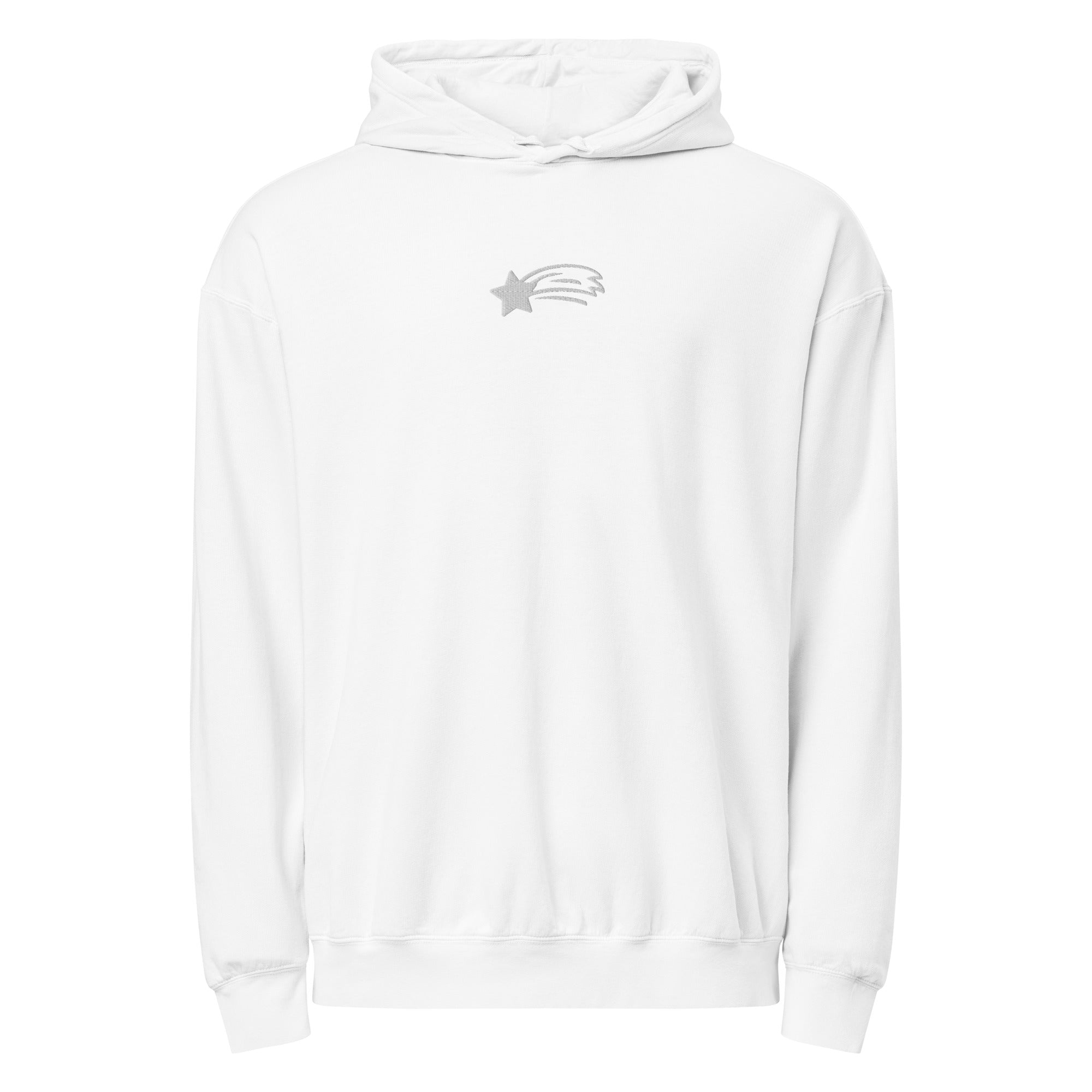 MountainStarGalaxy Unisex Garment-Dyed Lightweight Hoodie White