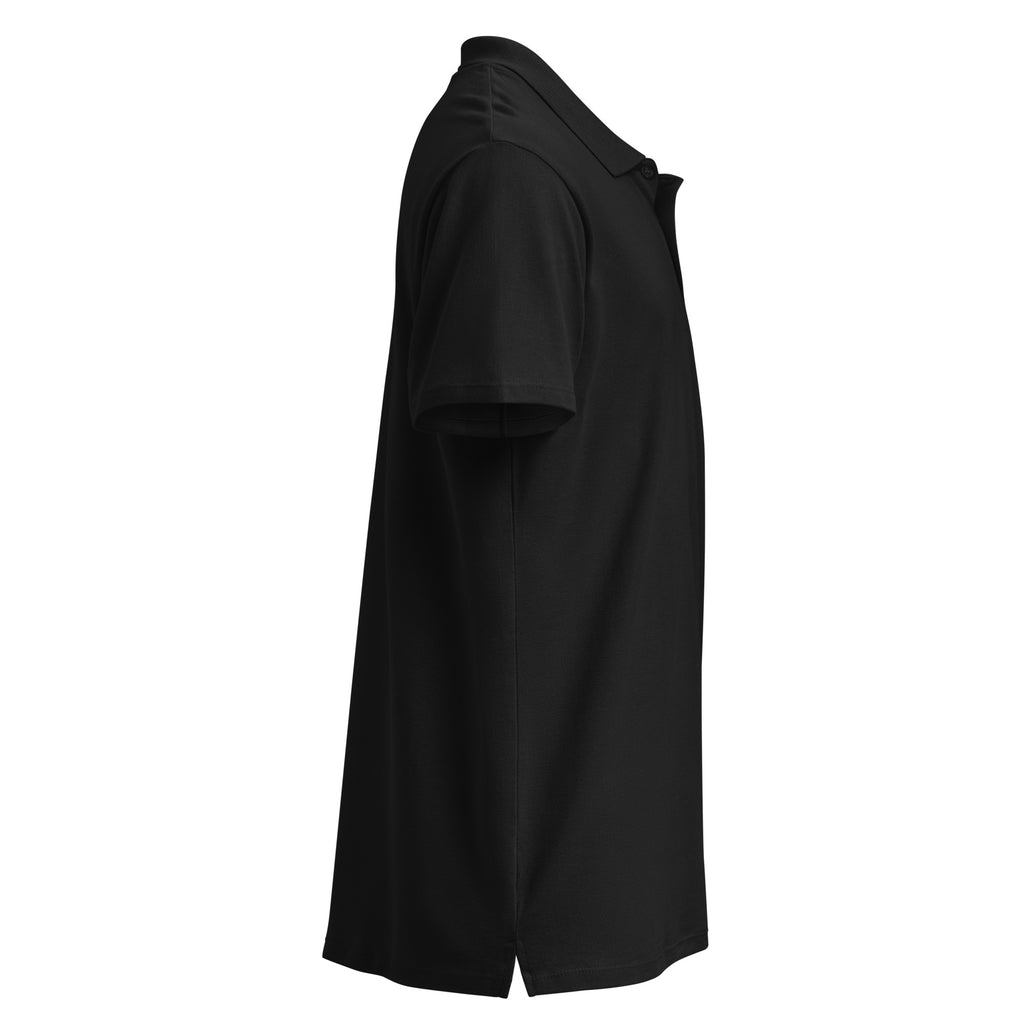 MountainStarGalaxy Unisex Premium Pique Polo Shirt White