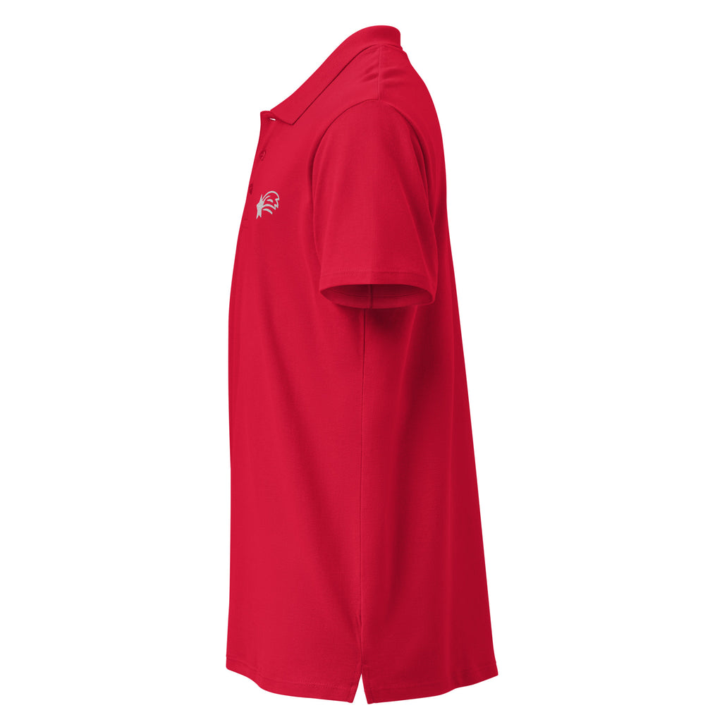 MountainStarGalaxy Unisex Premium Pique Polo Shirt White