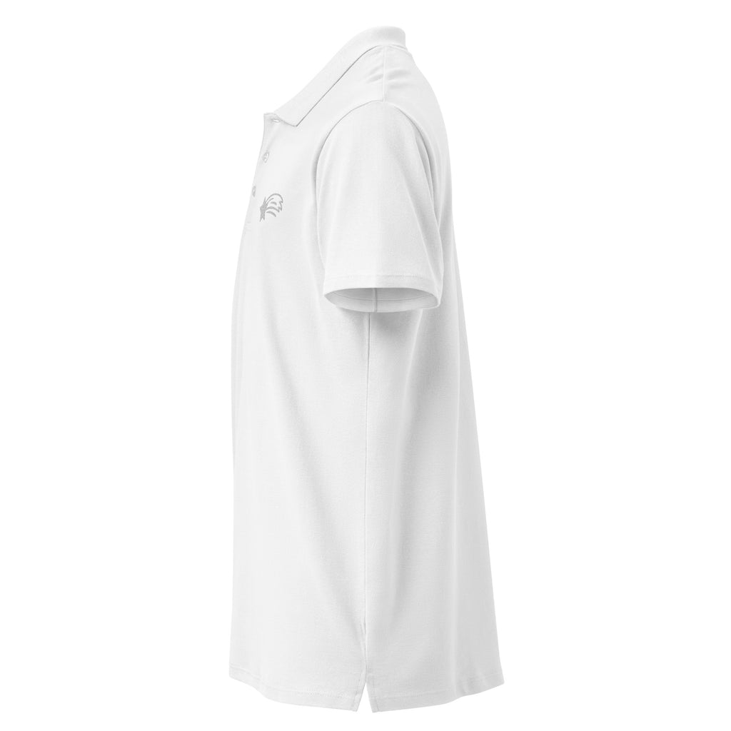 MountainStarGalaxy Unisex Premium Pique Polo Shirt White