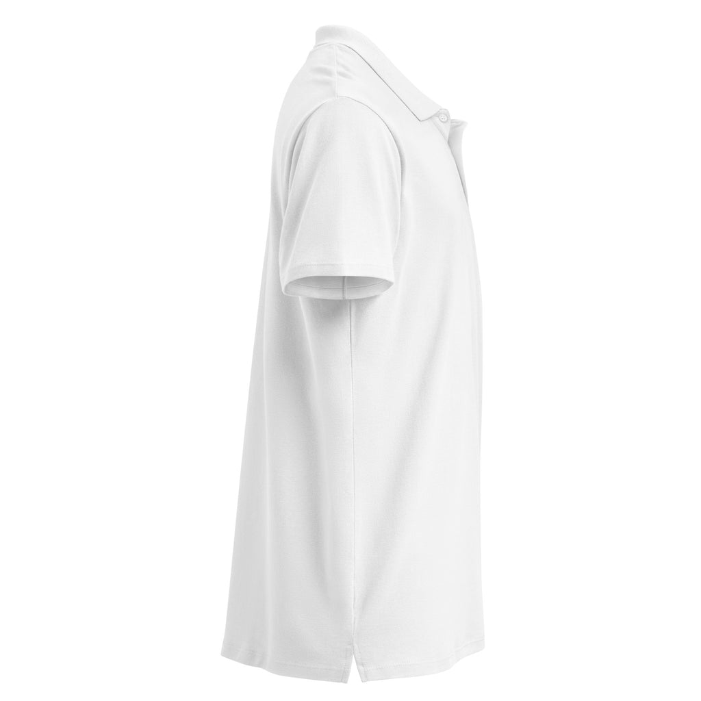 MountainStarGalaxy Unisex Premium Pique Polo Shirt White