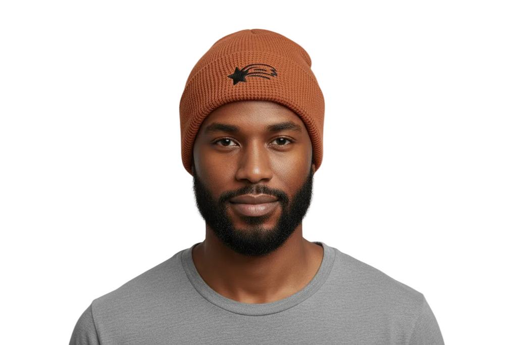 MountainStarGalaxy Waffle Beanie Navy