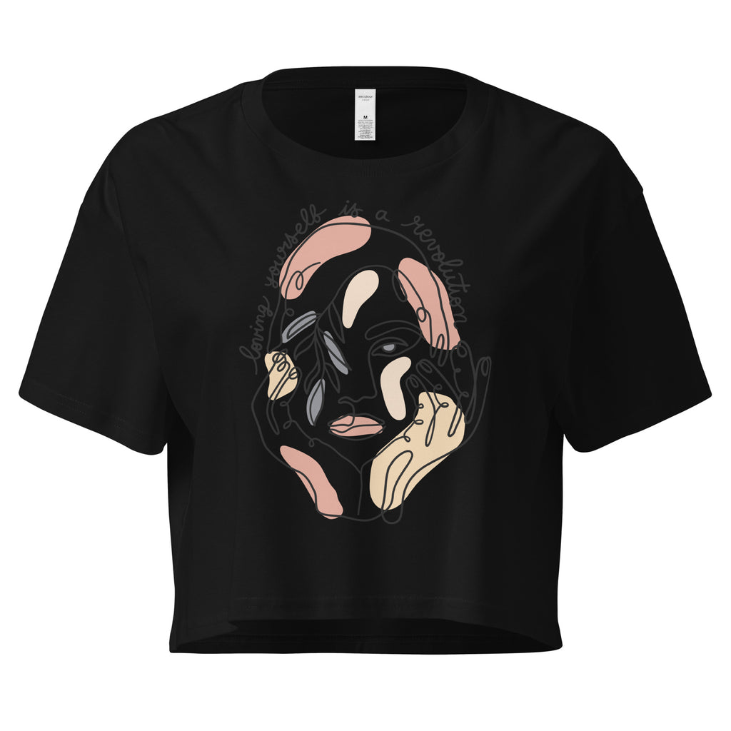 MountainStarGalaxy Women’s Crop Top Black