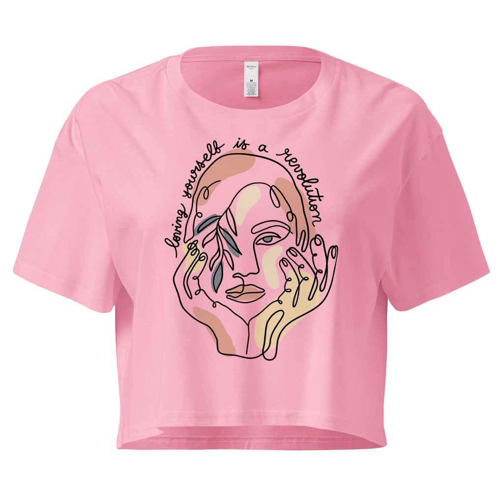 MountainStarGalaxy Women’s Crop Top Bubblegum