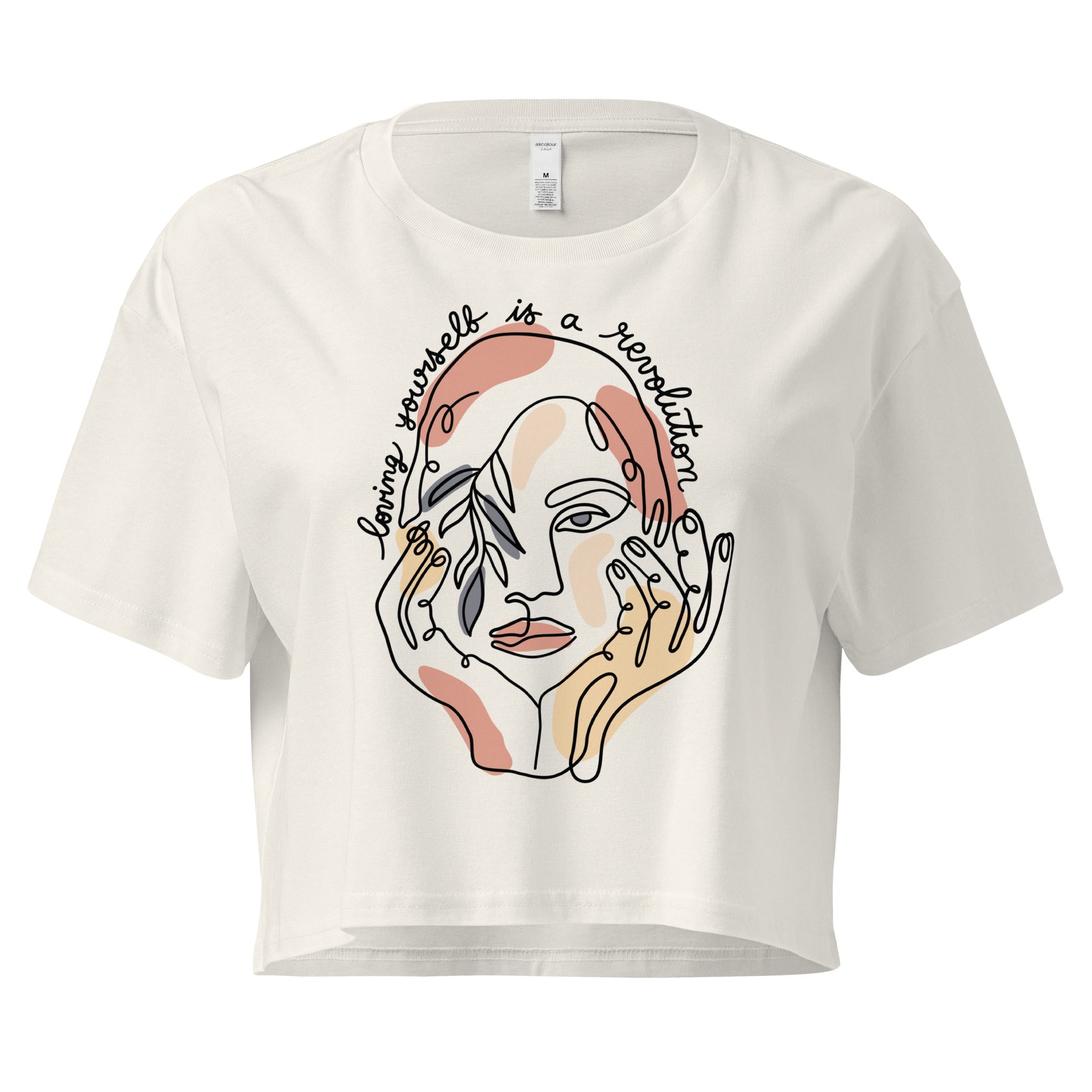 MountainStarGalaxy Women’s Crop Top Ecru