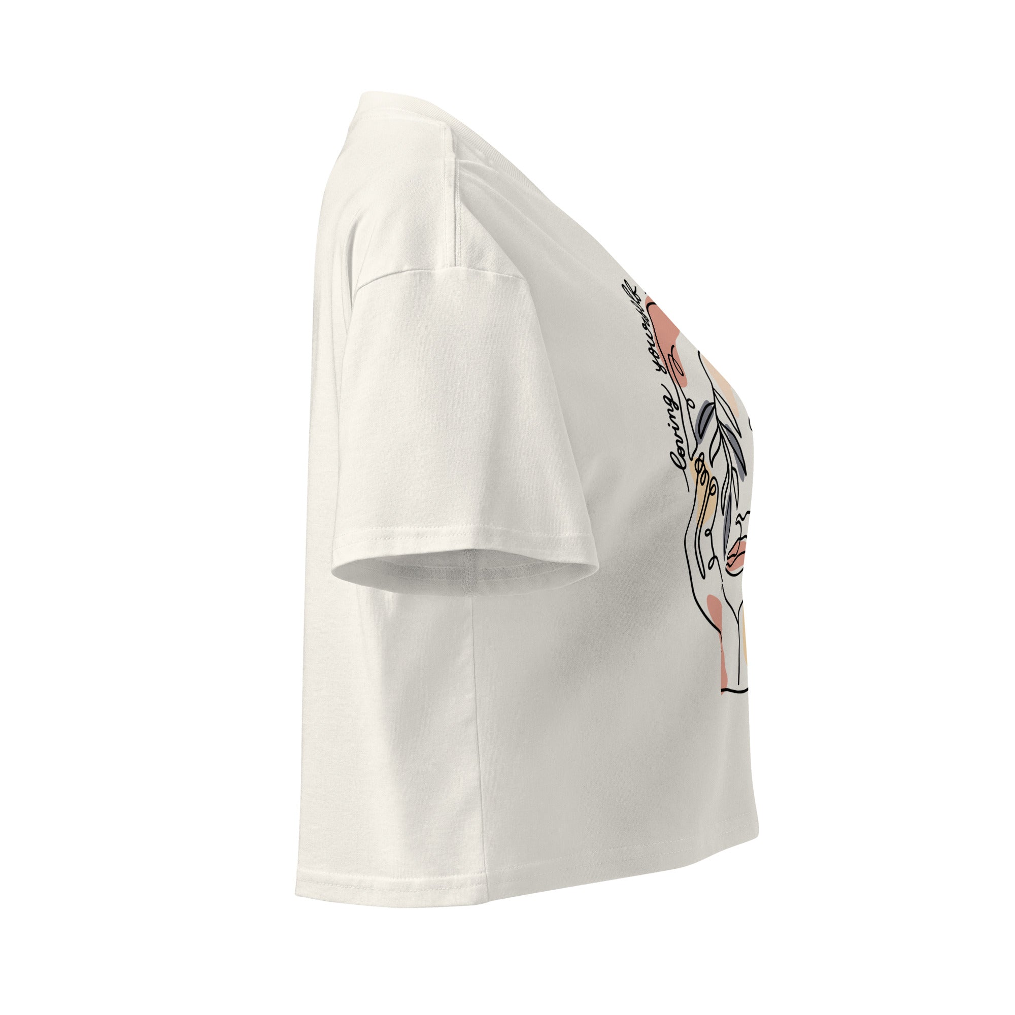 MountainStarGalaxy Women’s Crop Top Ecru