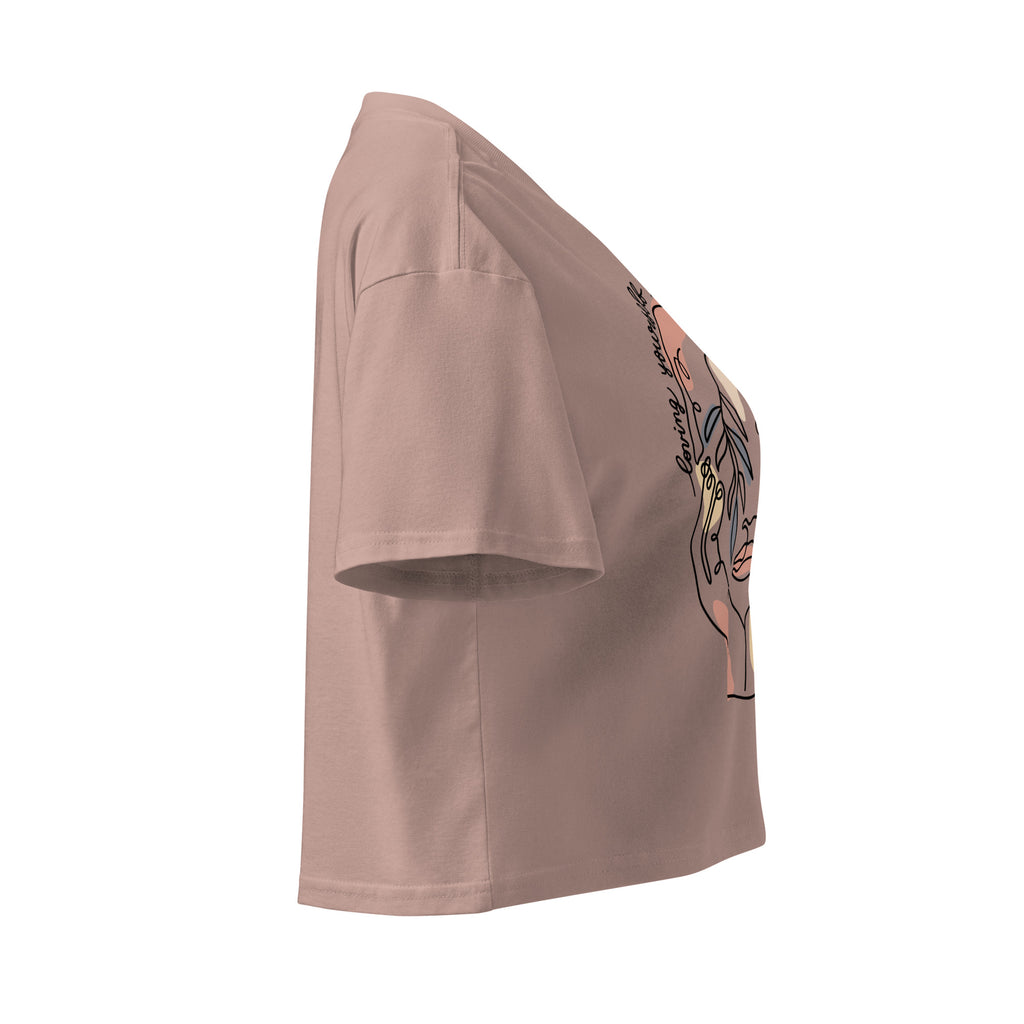 MountainStarGalaxy Women’s Crop Top White