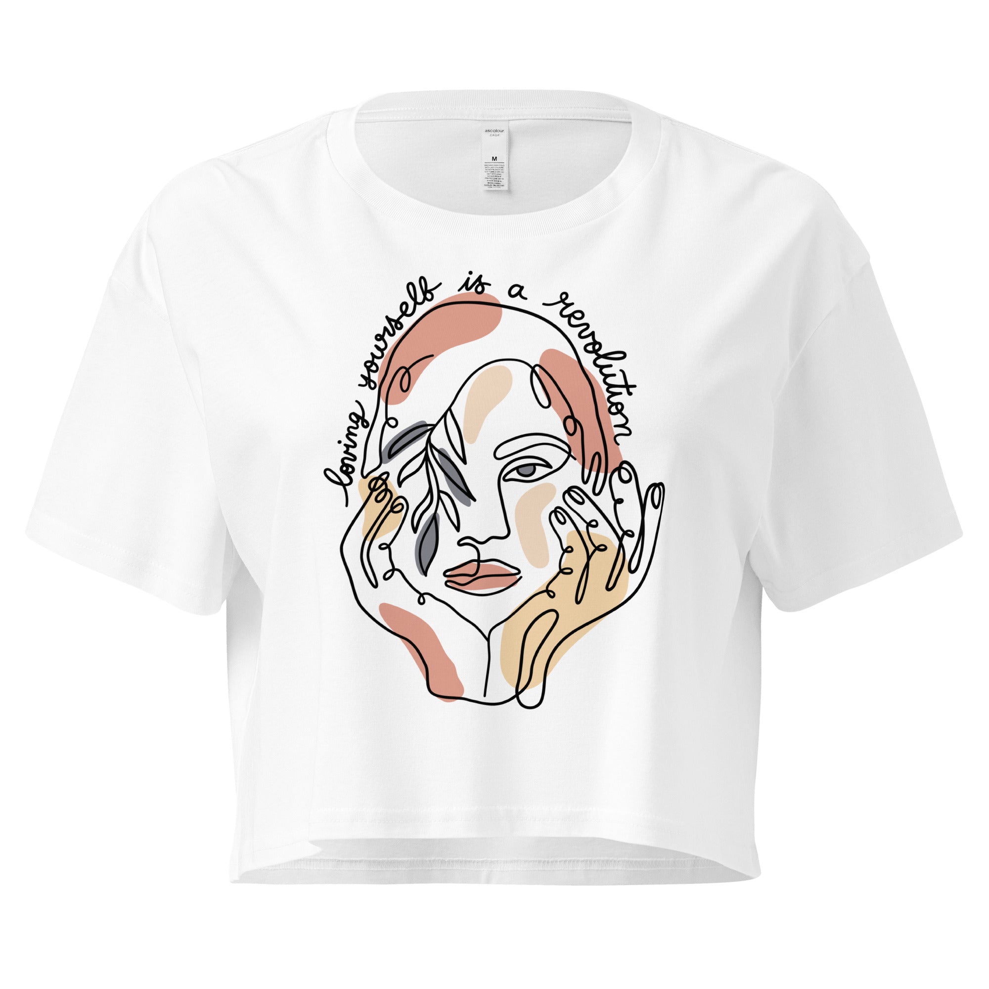 MountainStarGalaxy Women’s Crop Top White