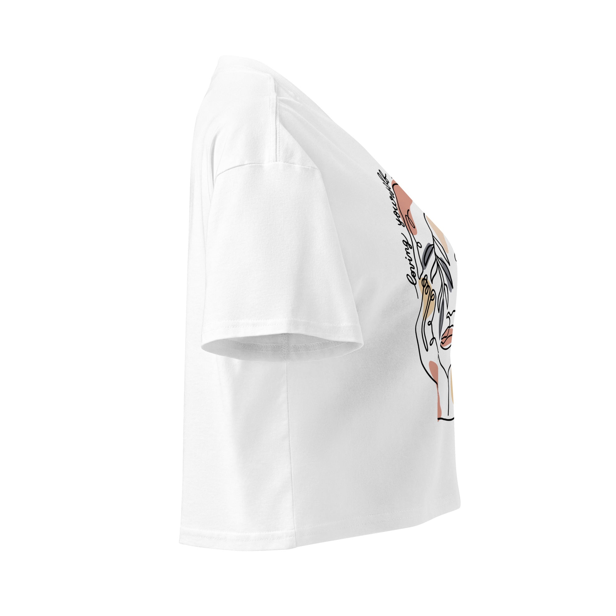 MountainStarGalaxy Women’s Crop Top White